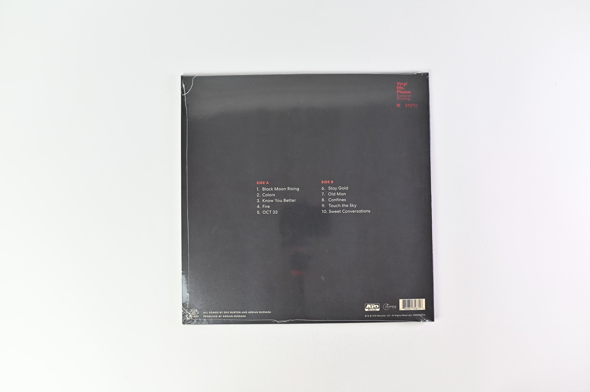 Black Pumas - Black Pumas on ATO Vinyl Me Please Exclusive Ltd Numbered Red & Cream Split With 7" Sealed