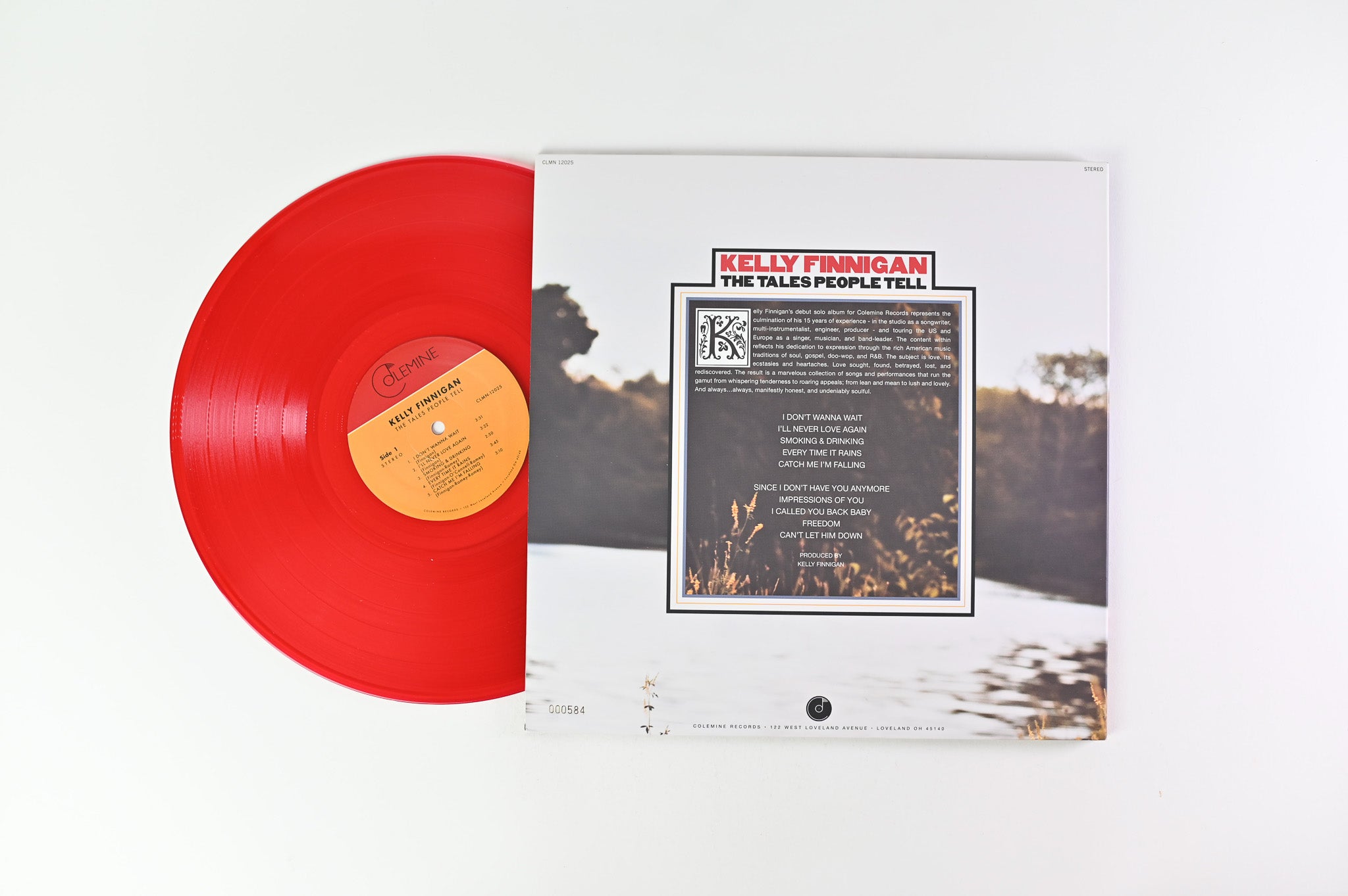 Kelly Finnigan - The Tales People Tell on Colemine Ltd Numbered Red