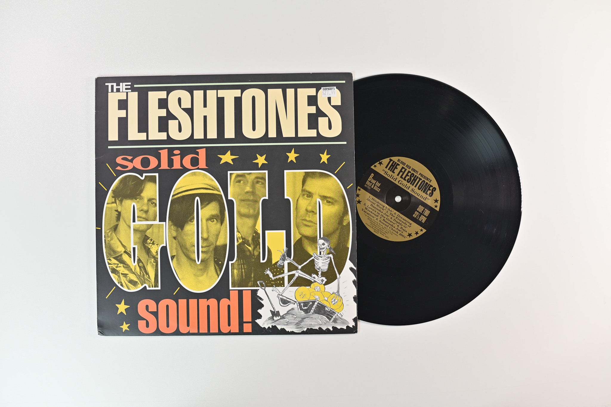 The Fleshtones - Solid Gold Sound on Blood Red Vinyl & Discs