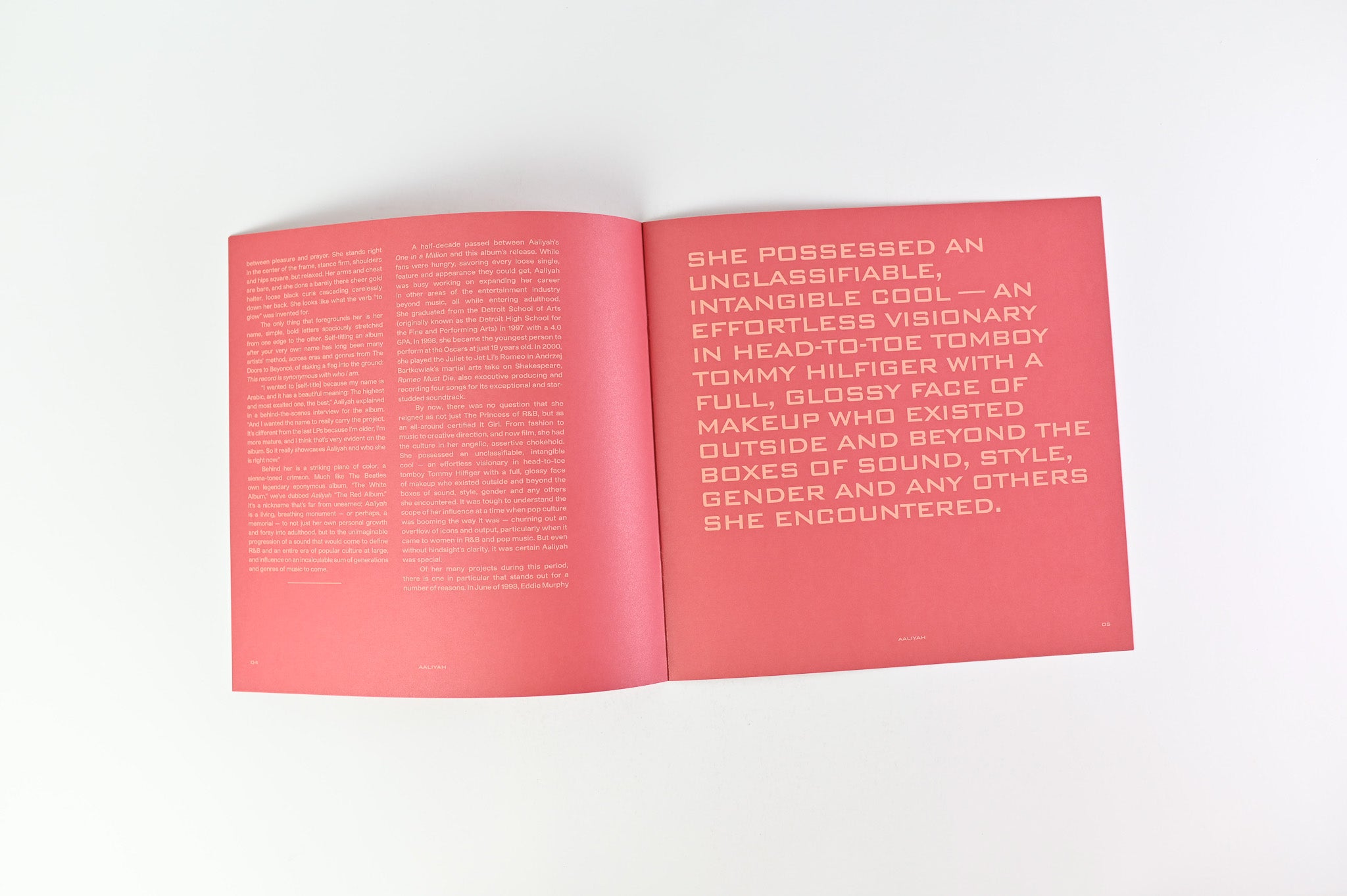 Aaliyah - Aaliyah on Blackground Vinyl Me Please Red & Gold Galaxy Reissue