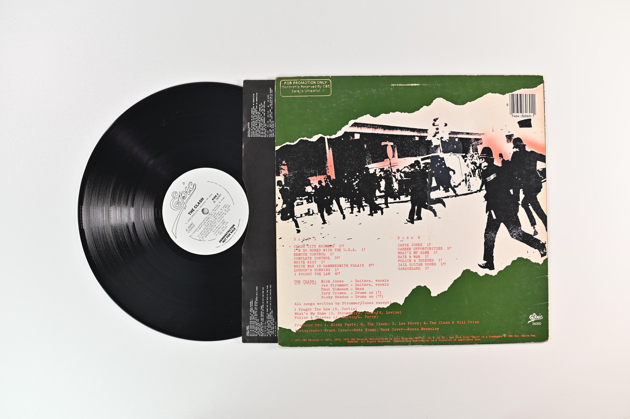 The Clash - The Clash on Epic Promo