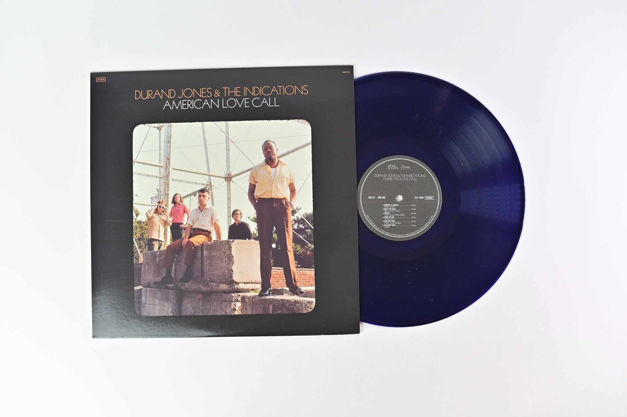 Durand Jones & The Indications - American Love Call on Dead Oceans Colemine Purple Translucent