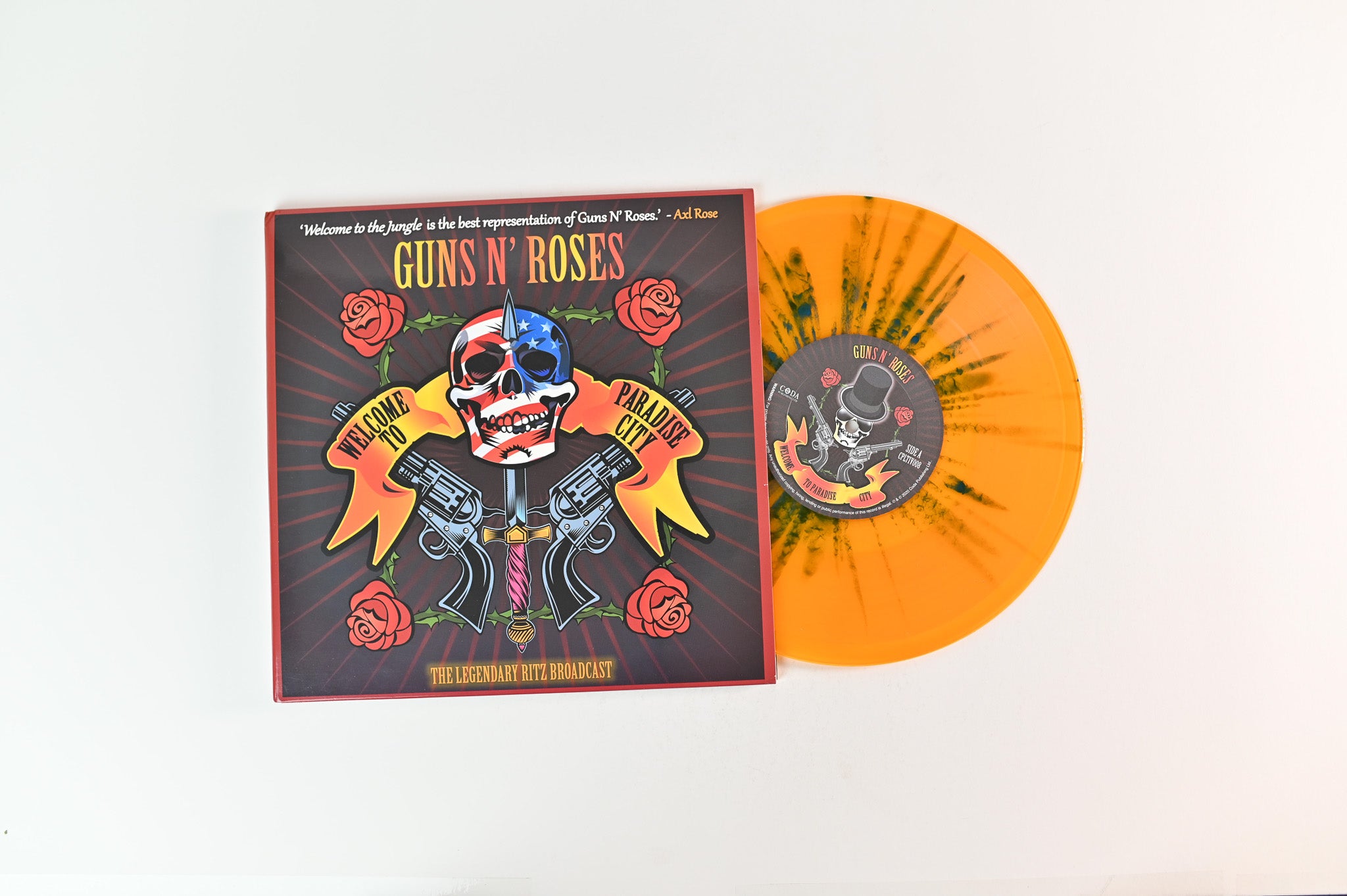 Guns N' Roses - Welcome To Paradise City: The Legendary Ritz Broadcast Unofficial Pressing 10"