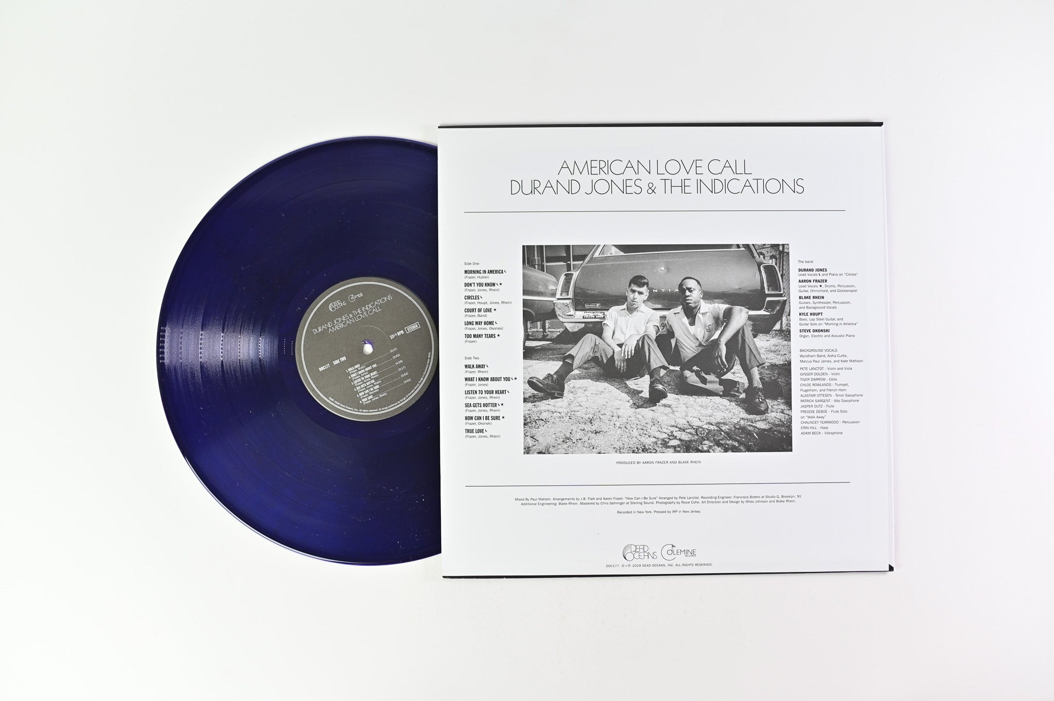 Durand Jones & The Indications - American Love Call on Dead Oceans Colemine Purple Translucent