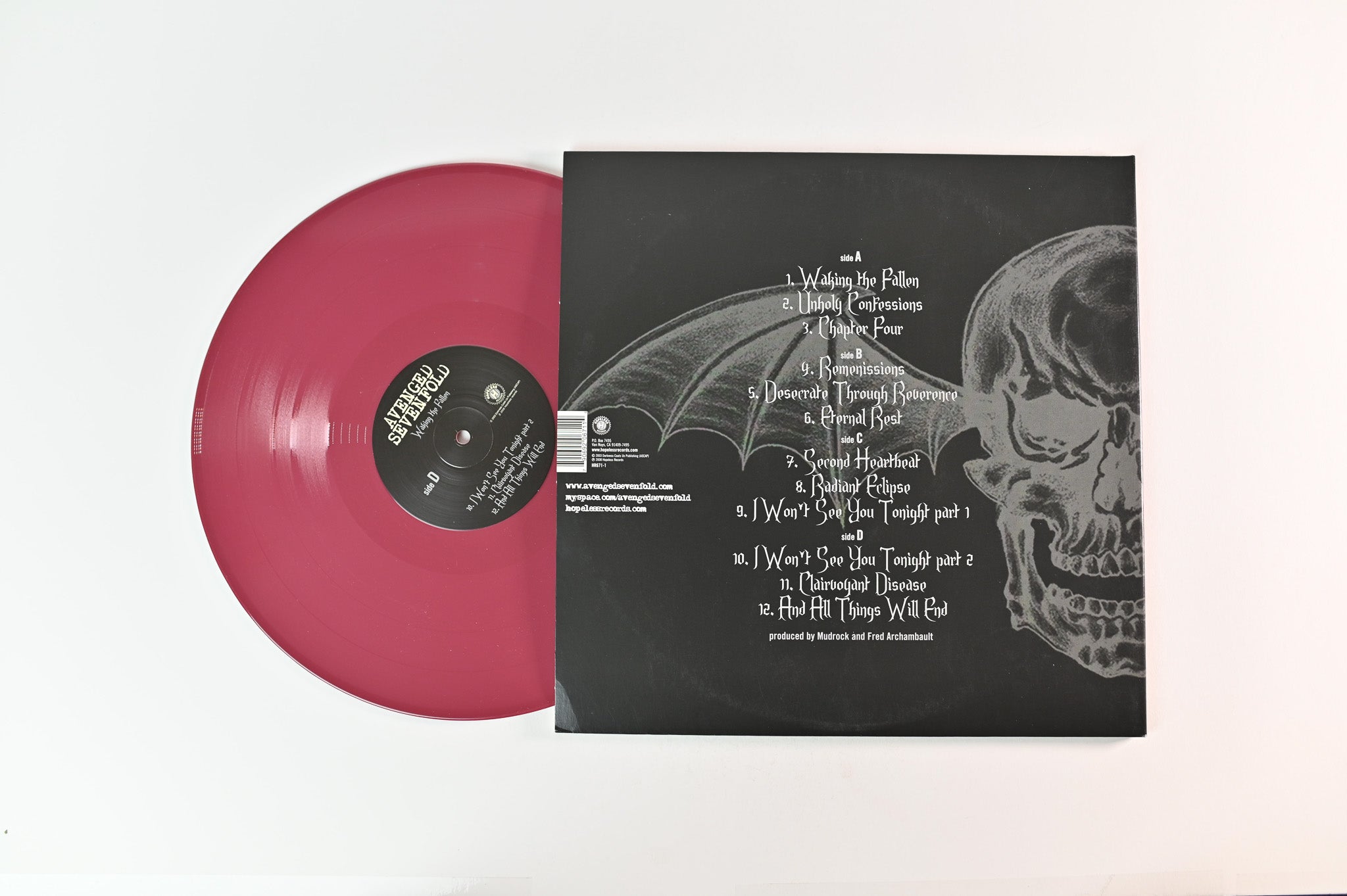 Avenged Sevenfold - Waking The Fallen on Hopeless Oxblood Vinyl