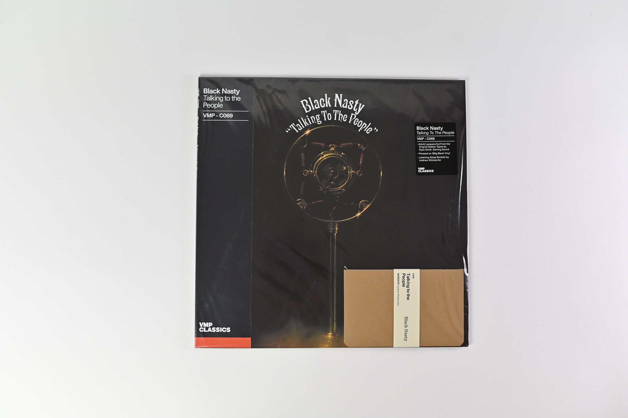 Black Nasty - Talking To The People on Enterprise Vinyl Me Please Remastered Reissue