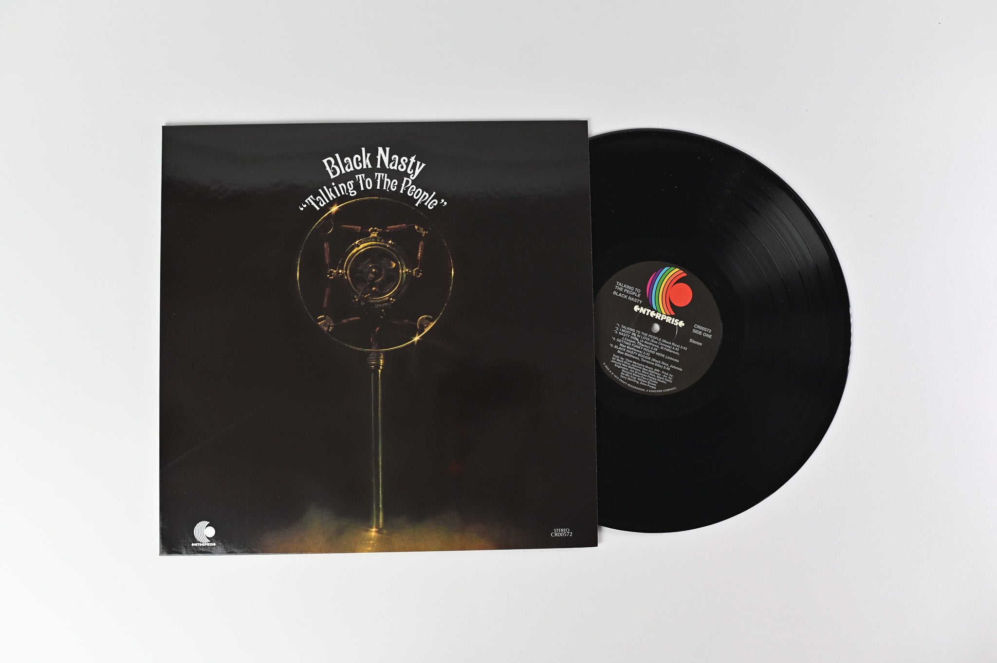 Black Nasty - Talking To The People on Enterprise Vinyl Me Please Remastered Reissue