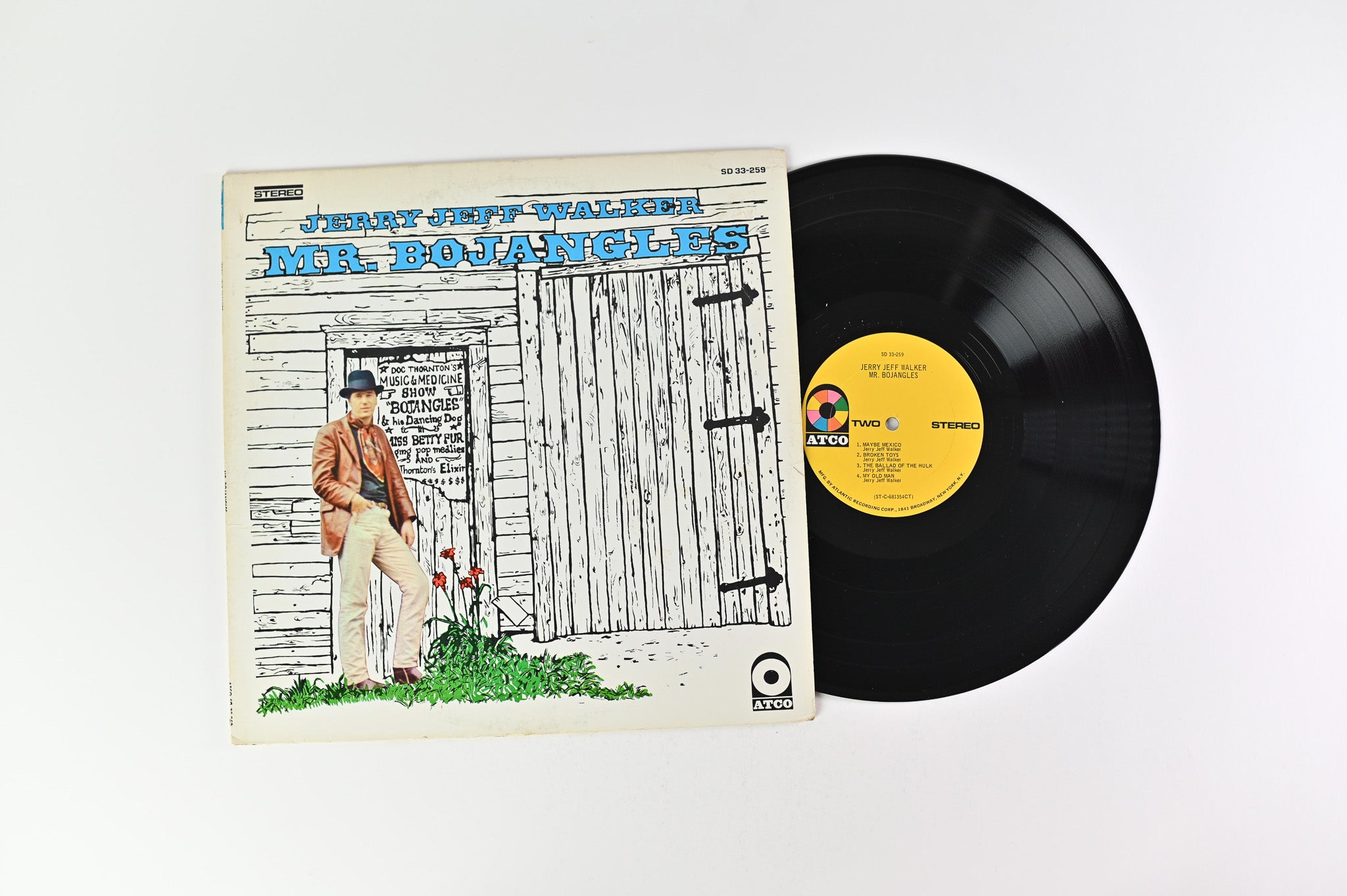Jerry Jeff Walker - Mr. Bojangles on Atco
