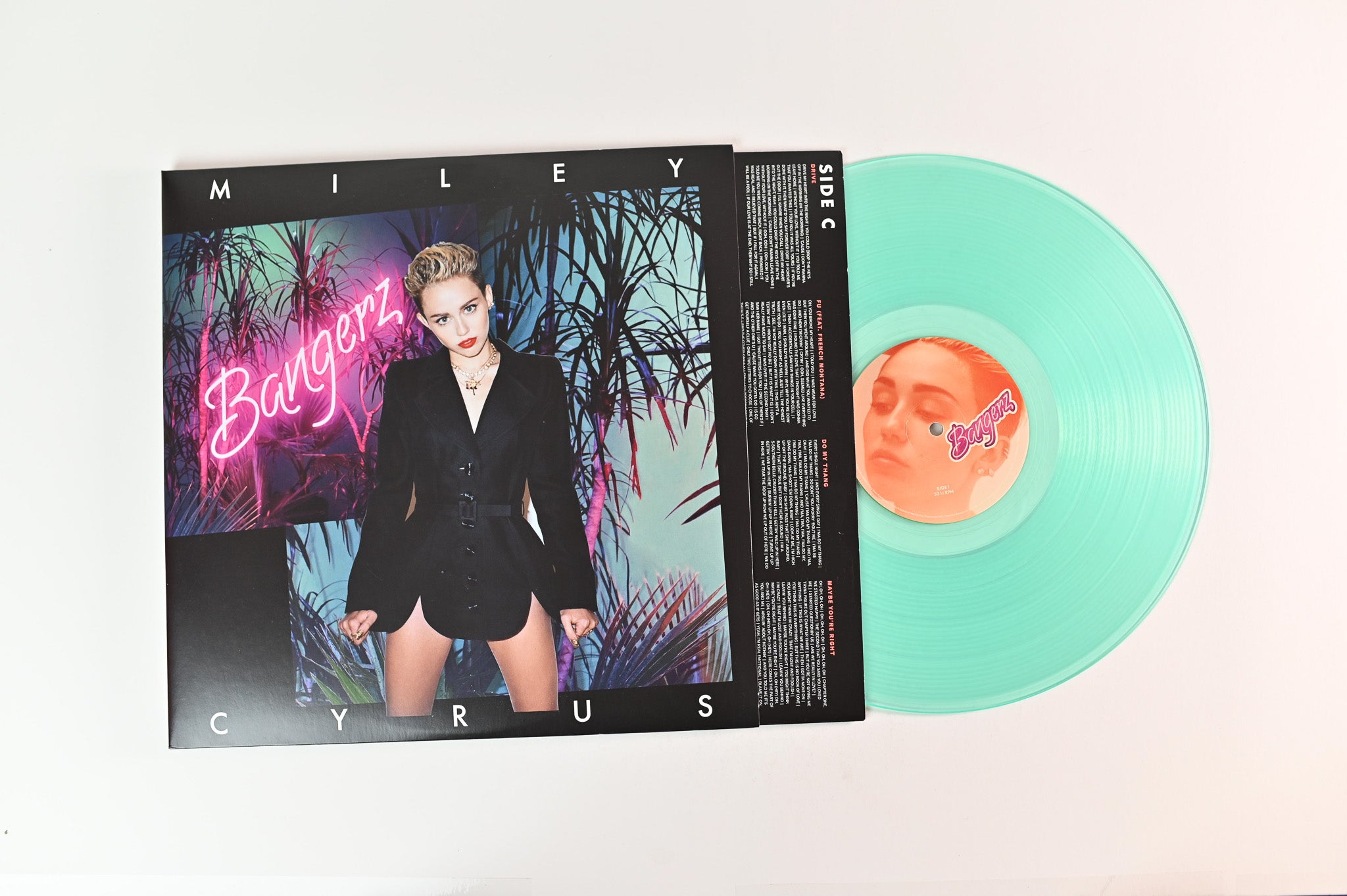 Miley Cyrus - Bangerz on RCA Ltd Sea Glass Reissue