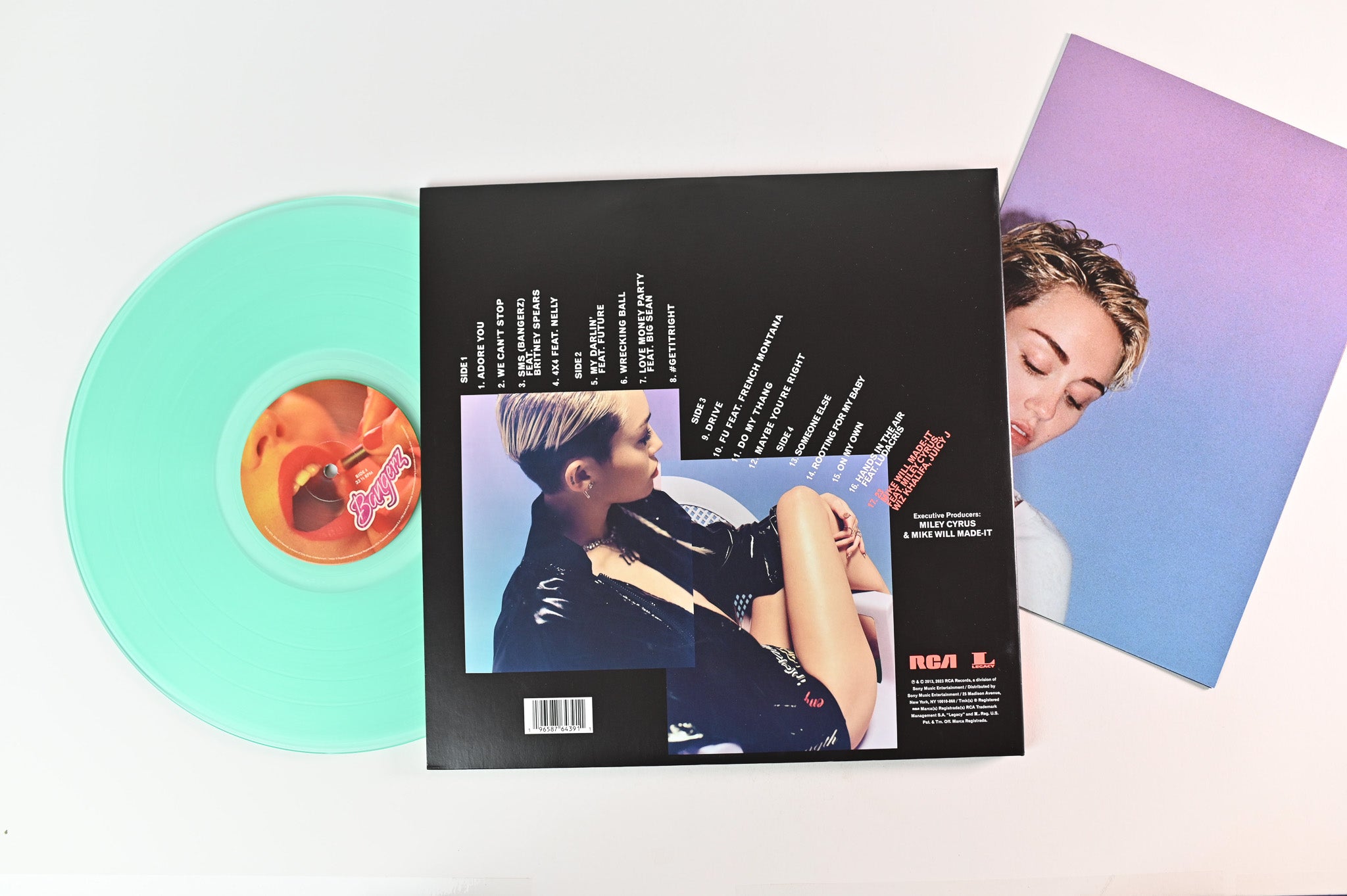 Miley Cyrus - Bangerz on RCA Ltd Sea Glass Reissue