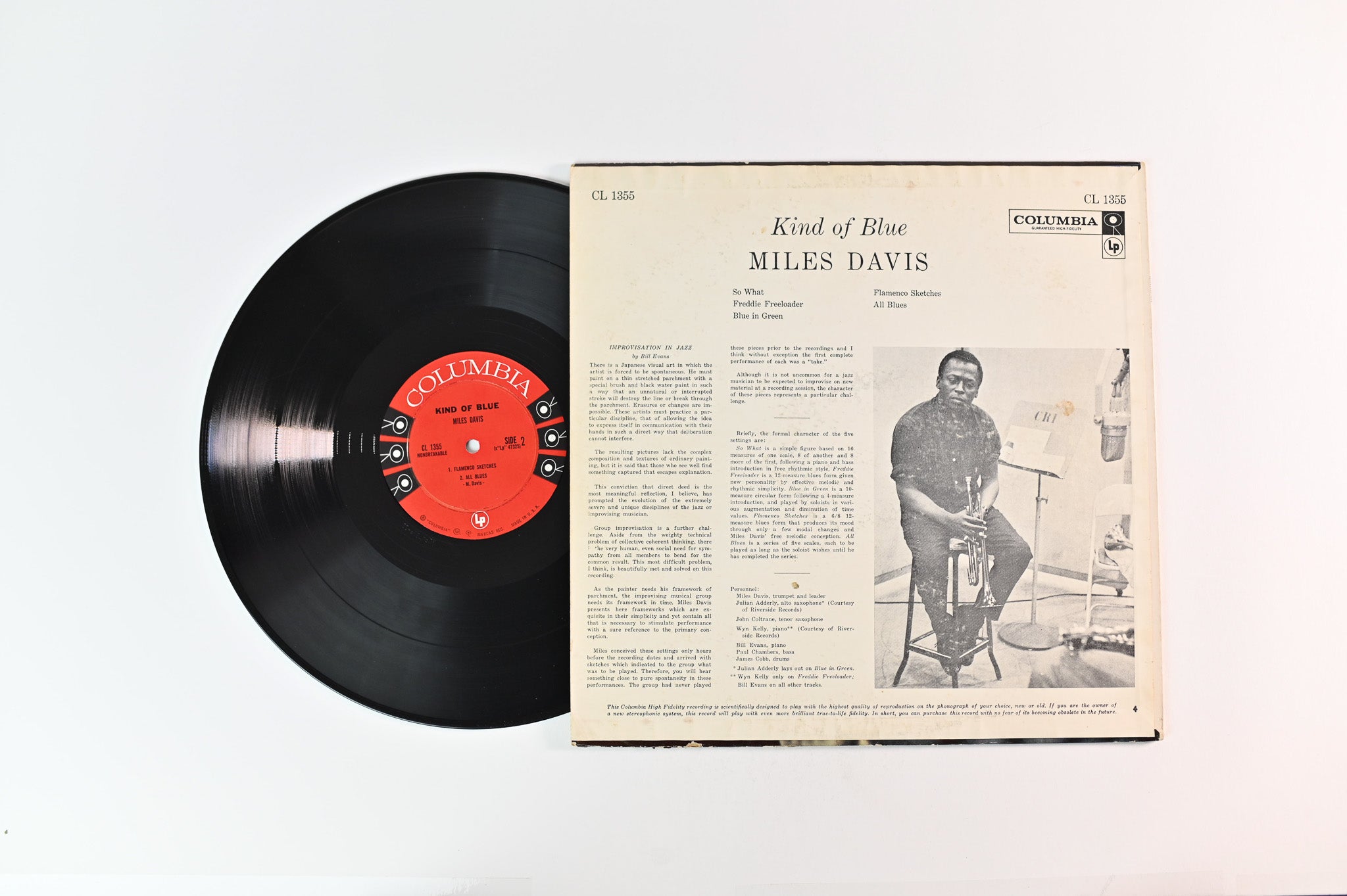 Miles Davis - Kind Of Blue on Columbia 6 Eye Mono