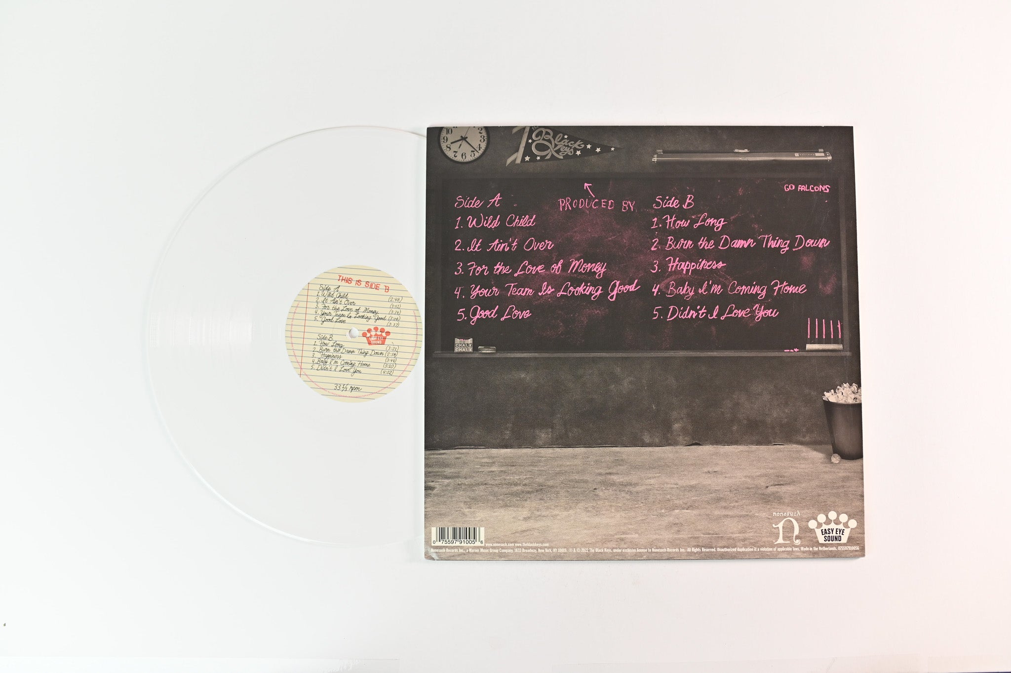 The Black Keys - Dropout Boogie on Nonesuch Easy Eye Ltd White Vinyl