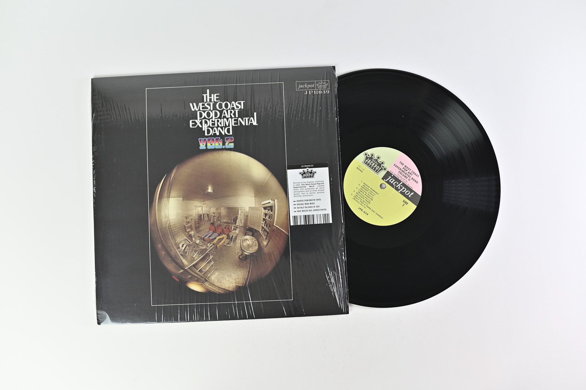 The West Coast Pop Art Experimental Band - Vol. 2 on Jackpot Mono Reissue