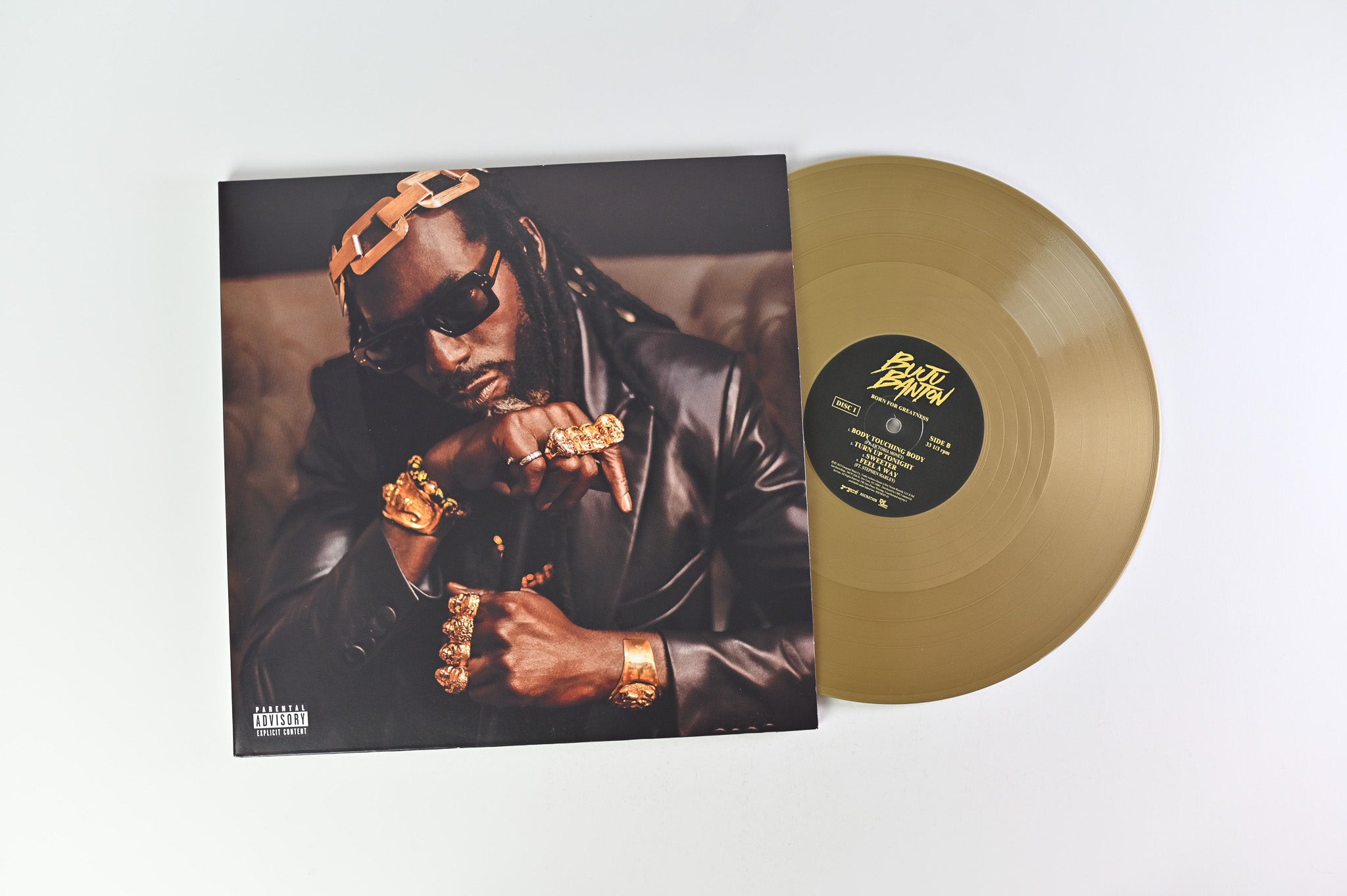 Buju Banton - Born For Greatness on Roc Nation Gold Vinyl