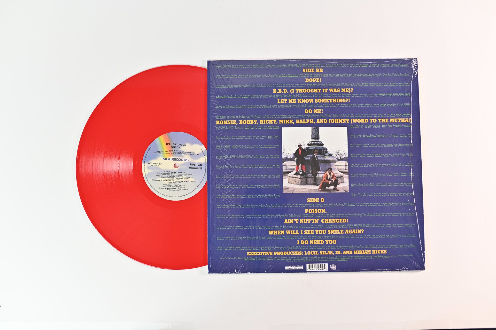 Bell Biv Devoe - Poison on Get on Down RSD 2022 Ltd Red Vinyl