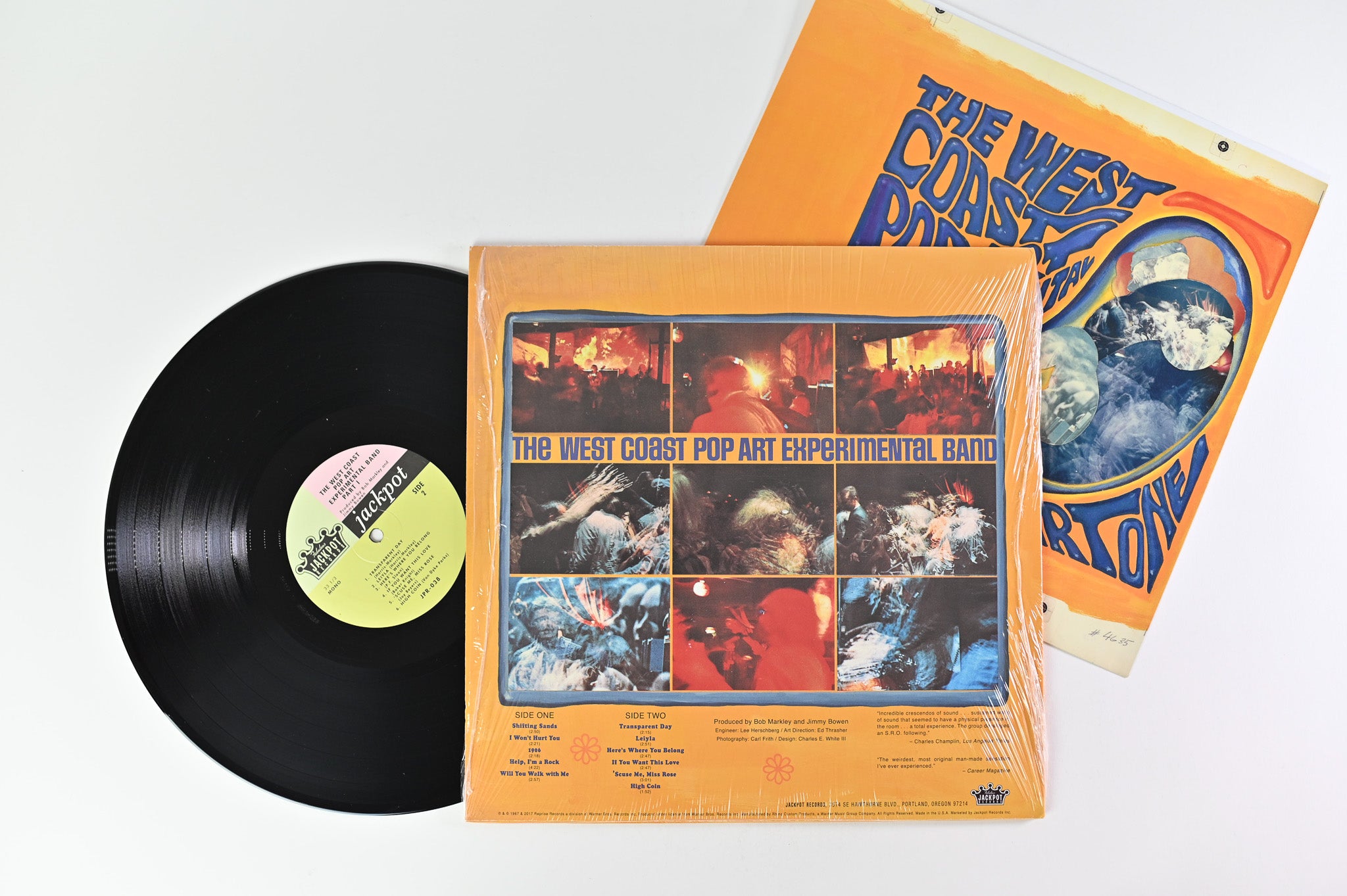 The West Coast Pop Art Experimental Band - Part One on Jackpot Mono Reissue