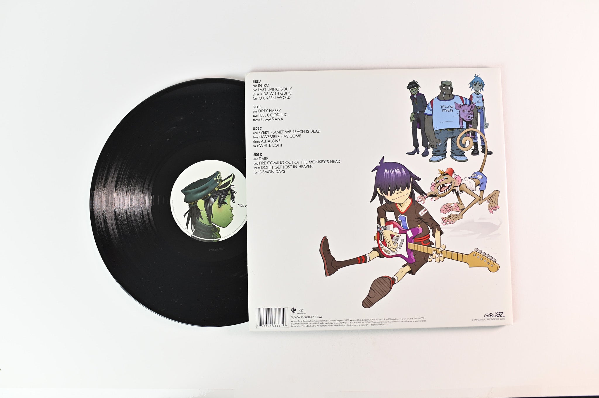 Gorillaz - Demon Days on Warner Reissue