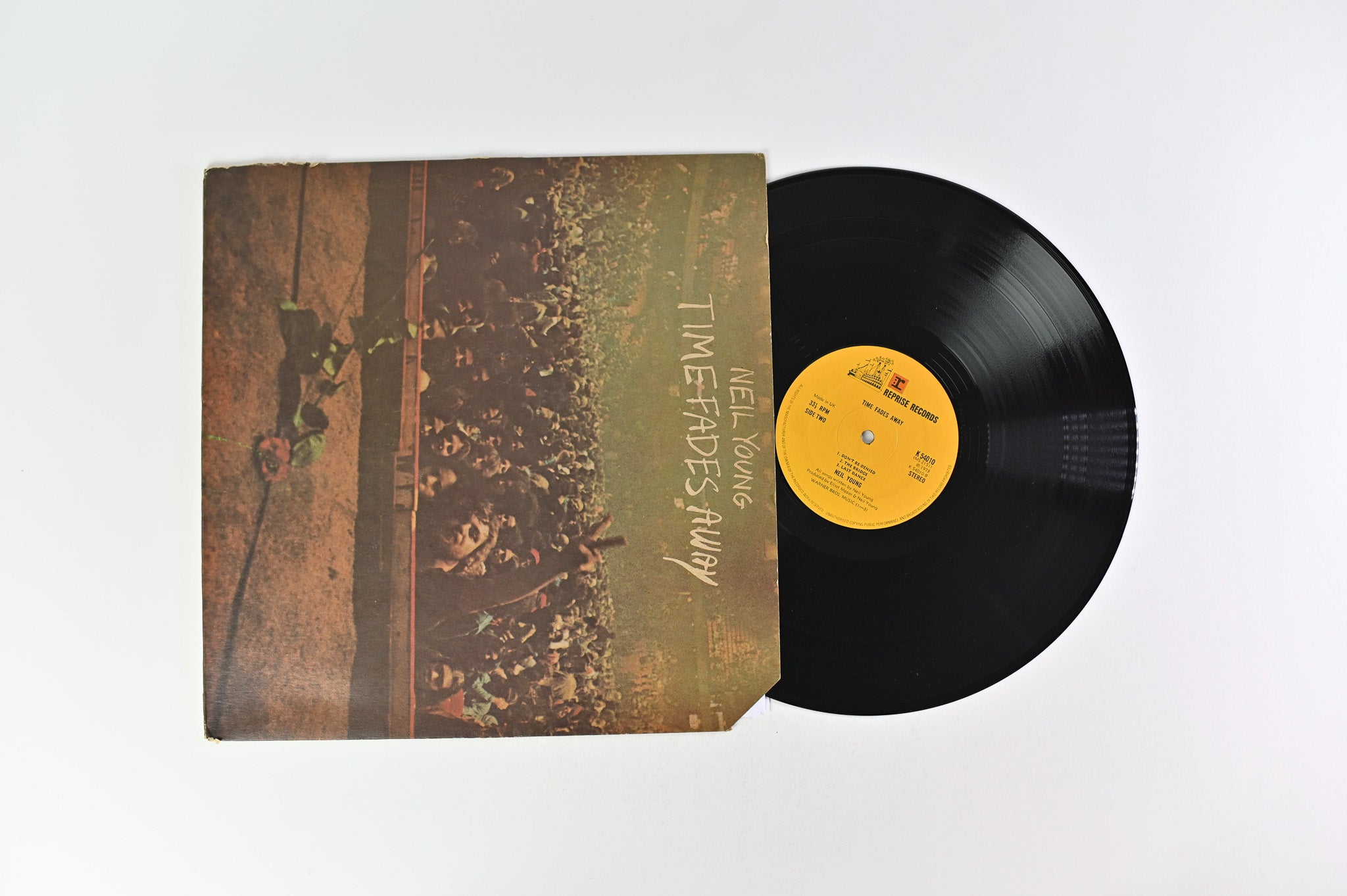 Neil Young - Time Fades Away on Reprise UK Pressing