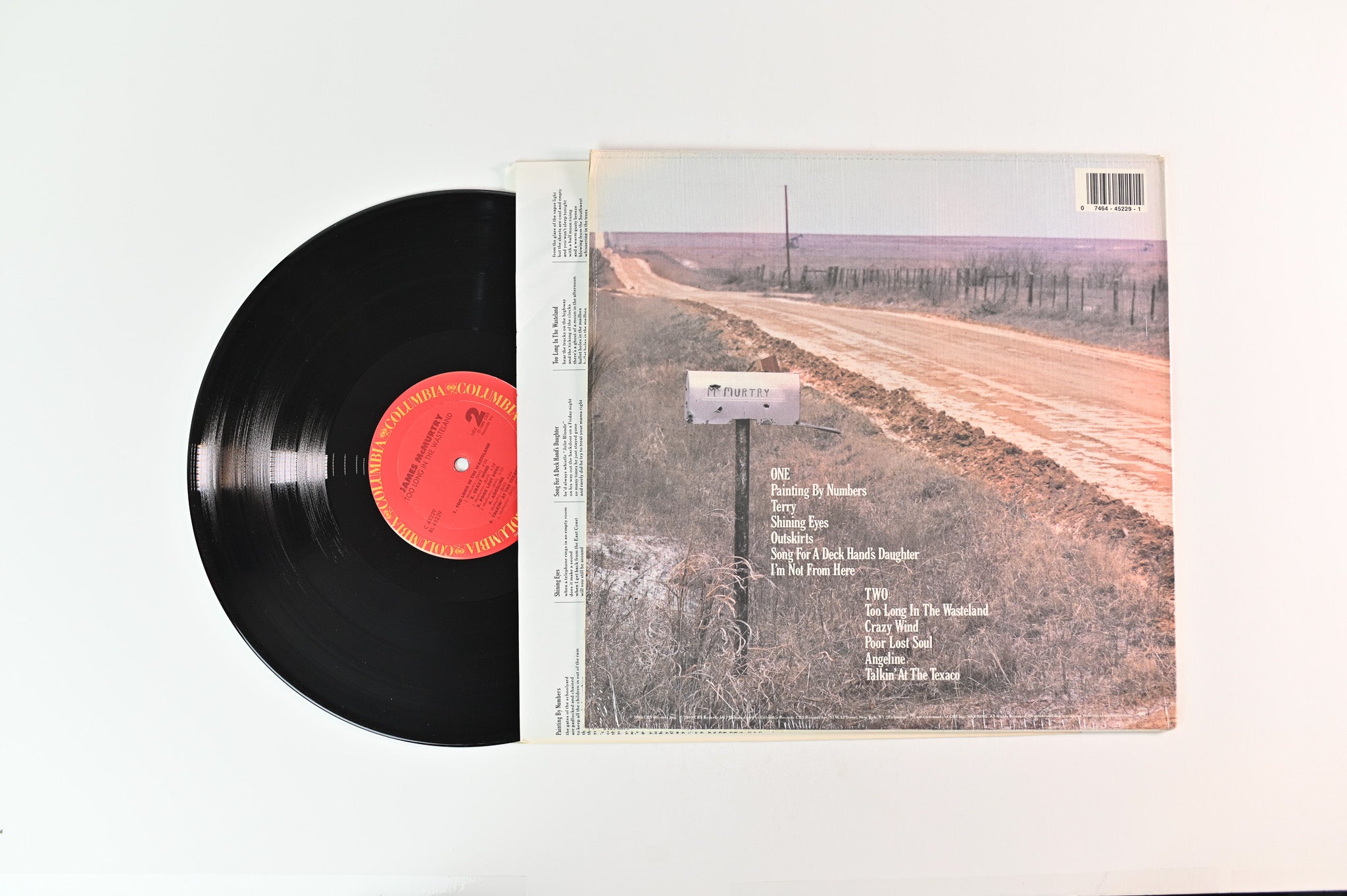 James McMurtry - Too Long In The Wasteland on Columbia