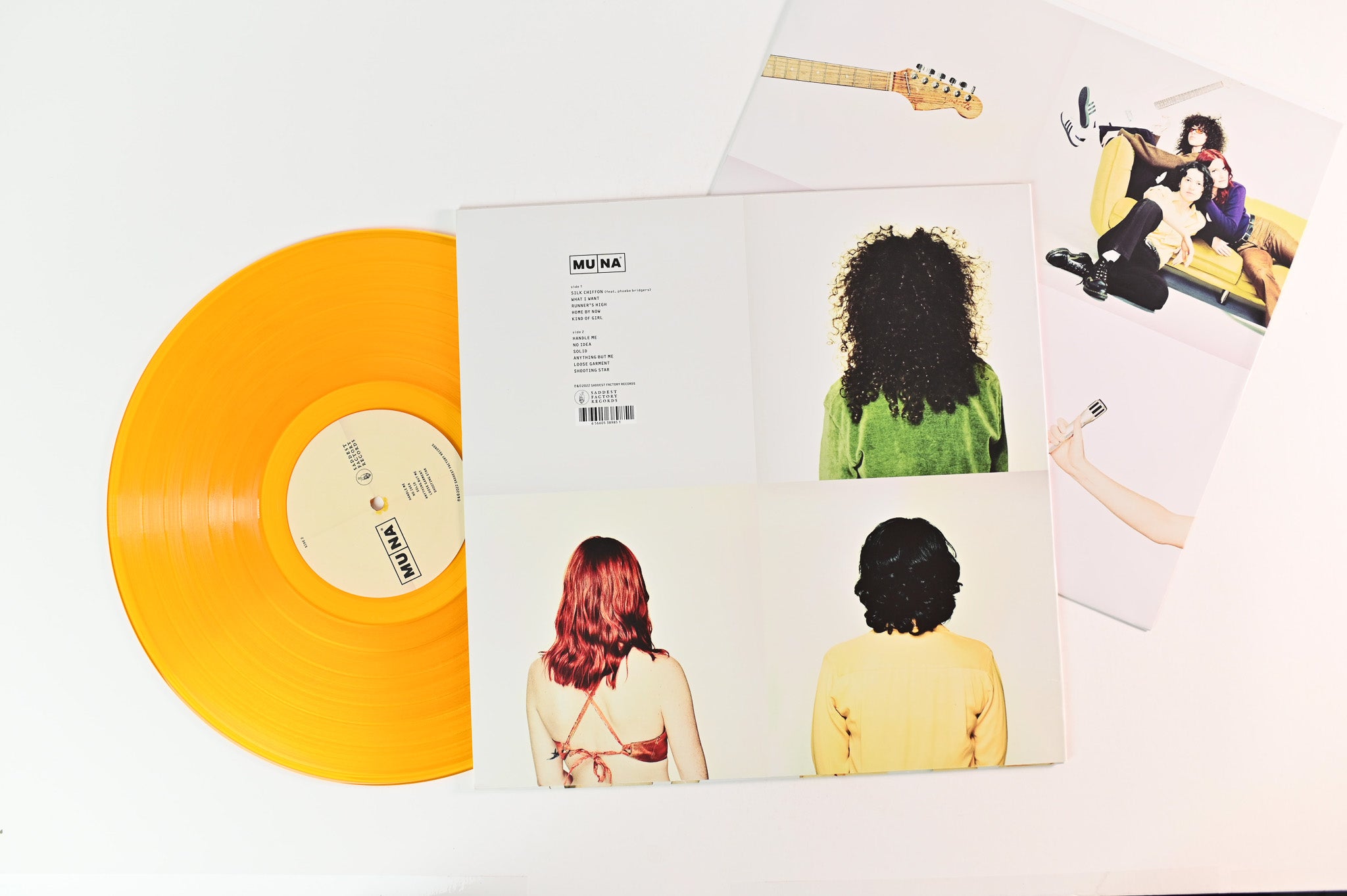 Muna - Muna on Saddest Factory Ltd Orange Transparent