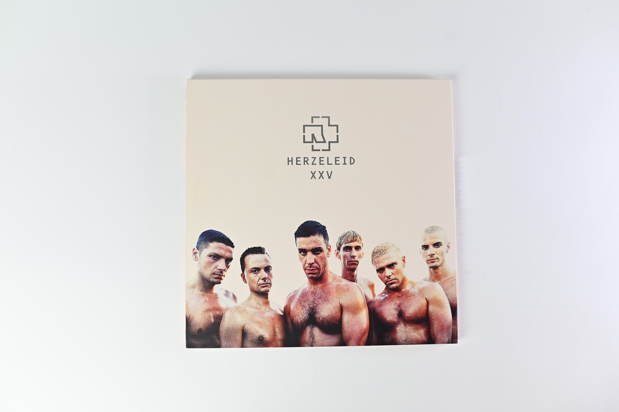 Rammstein - Herzeleid XXV on Universal Ltd Blue & Black Splatter Reiss