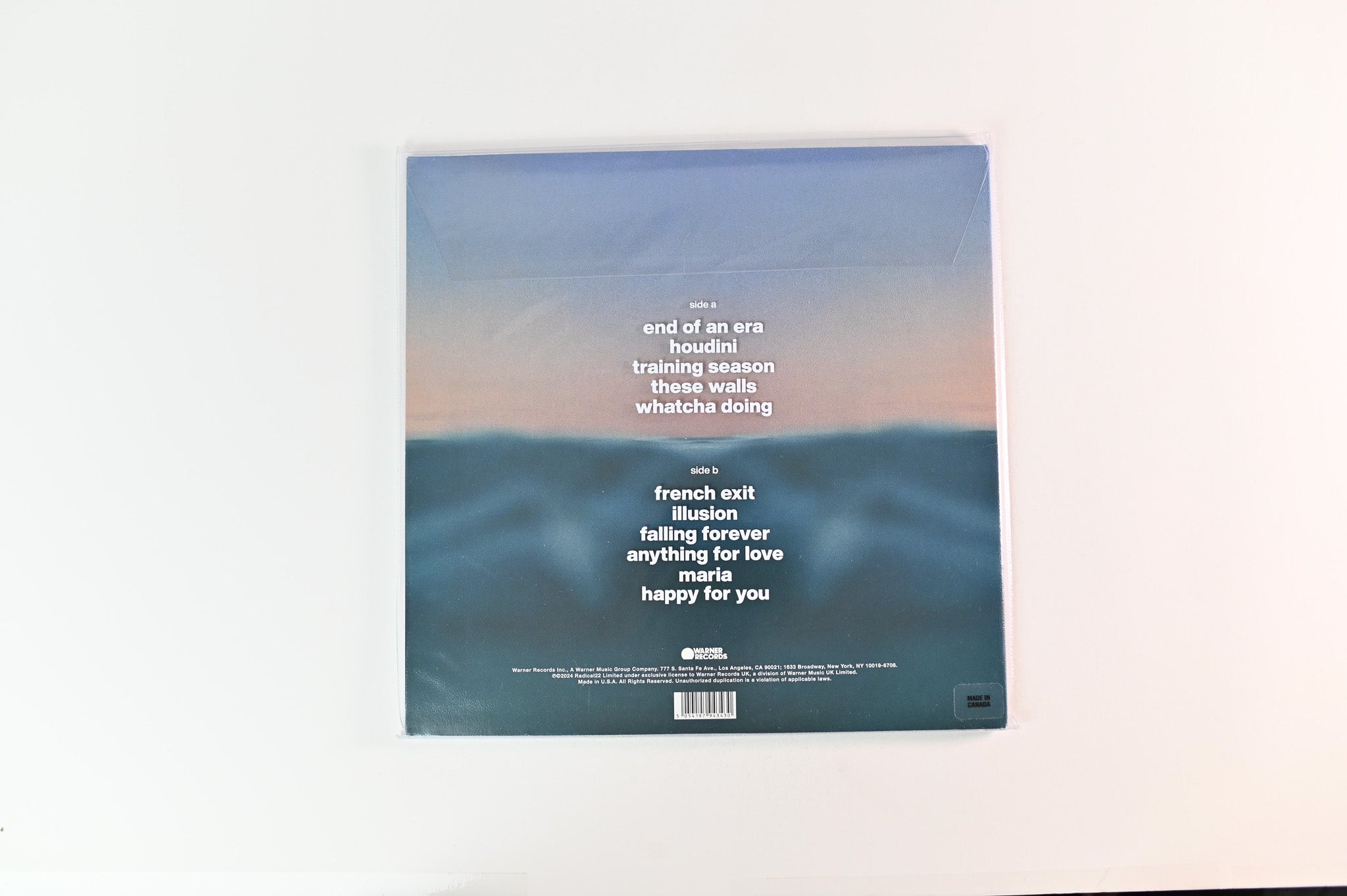 Dua Lipa - Radical Optimism on Warner Blue / White Split With Signed Insert