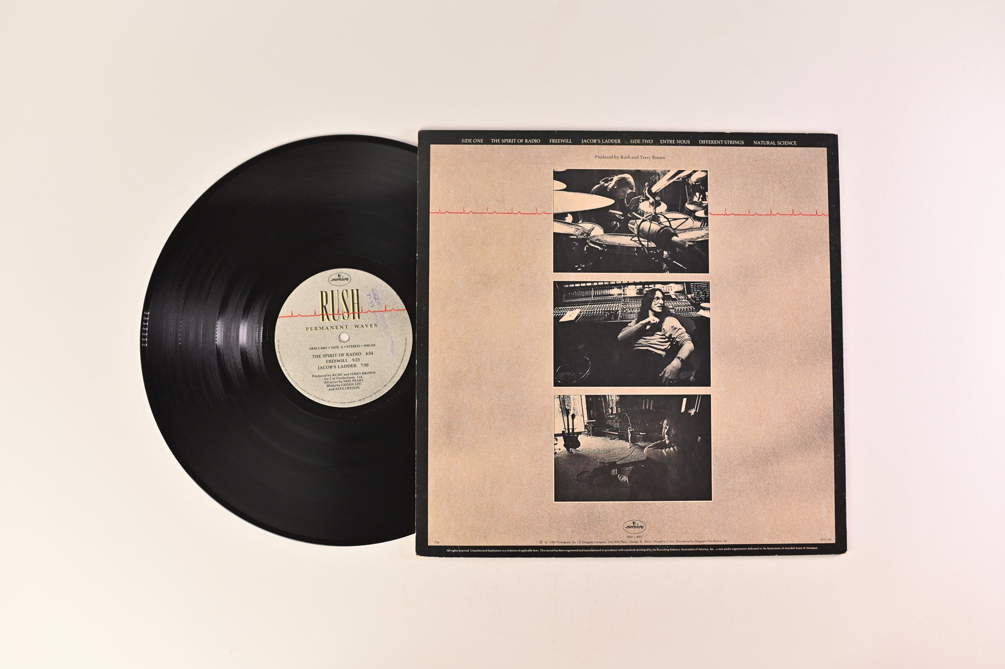 Rush - Permanent Waves on Mercury