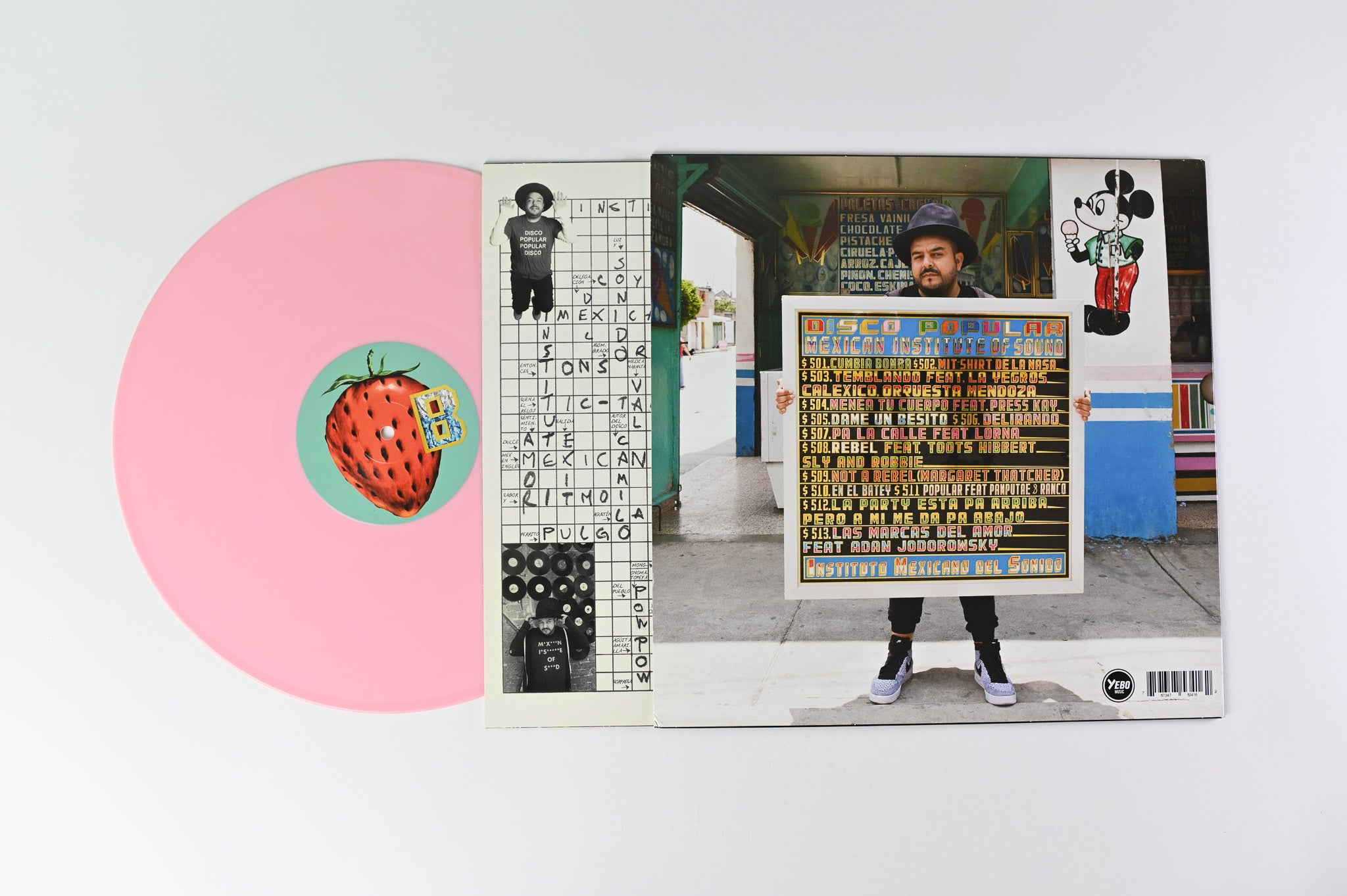 Mexican Institute Of Sound - Disco Popular on Yebo Music Pink Vinyl