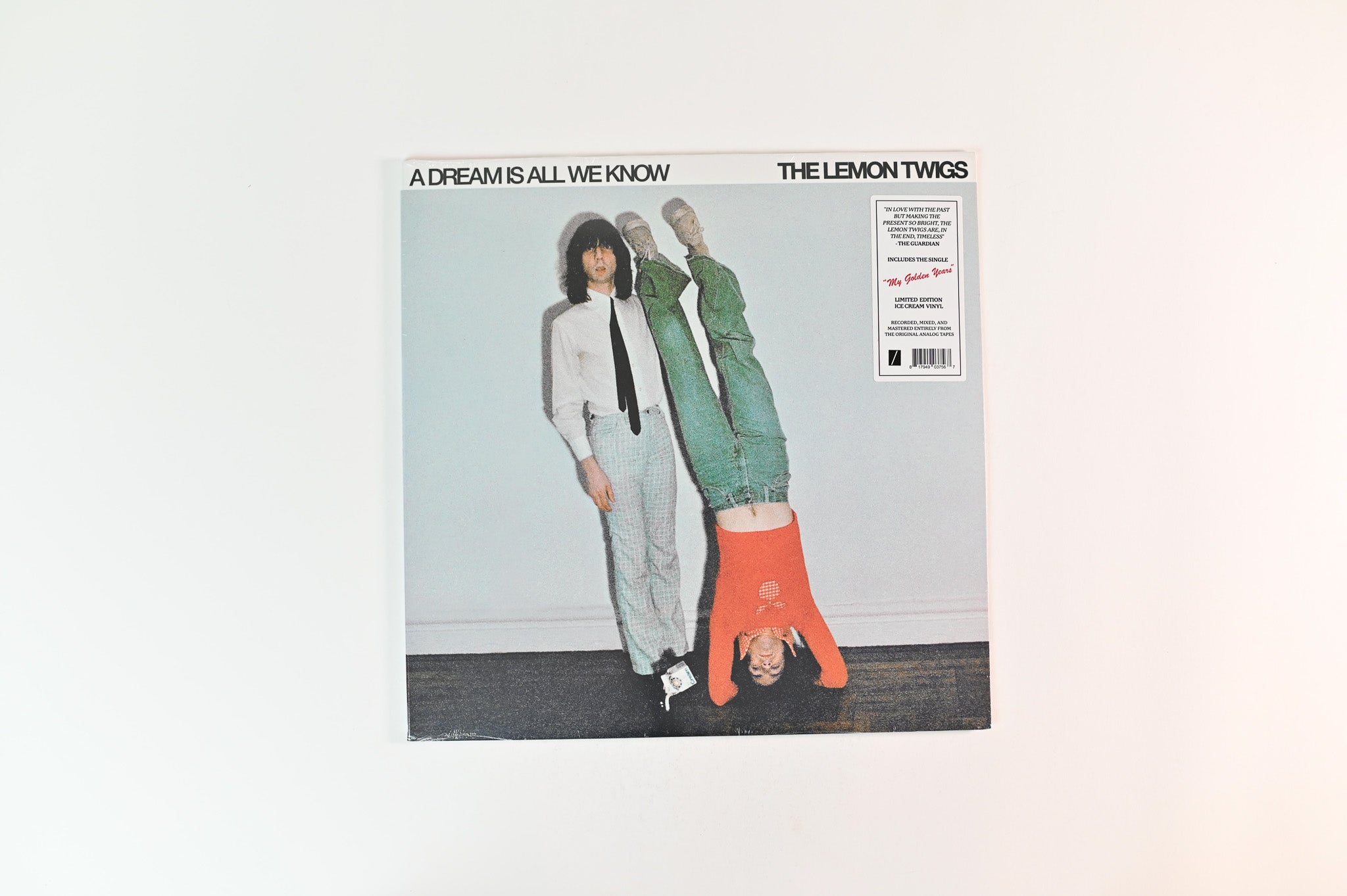 The Lemon Twigs - A Dream Is All We Know on Captured Tracks Lts White Ice Cream Vinyl Sealed