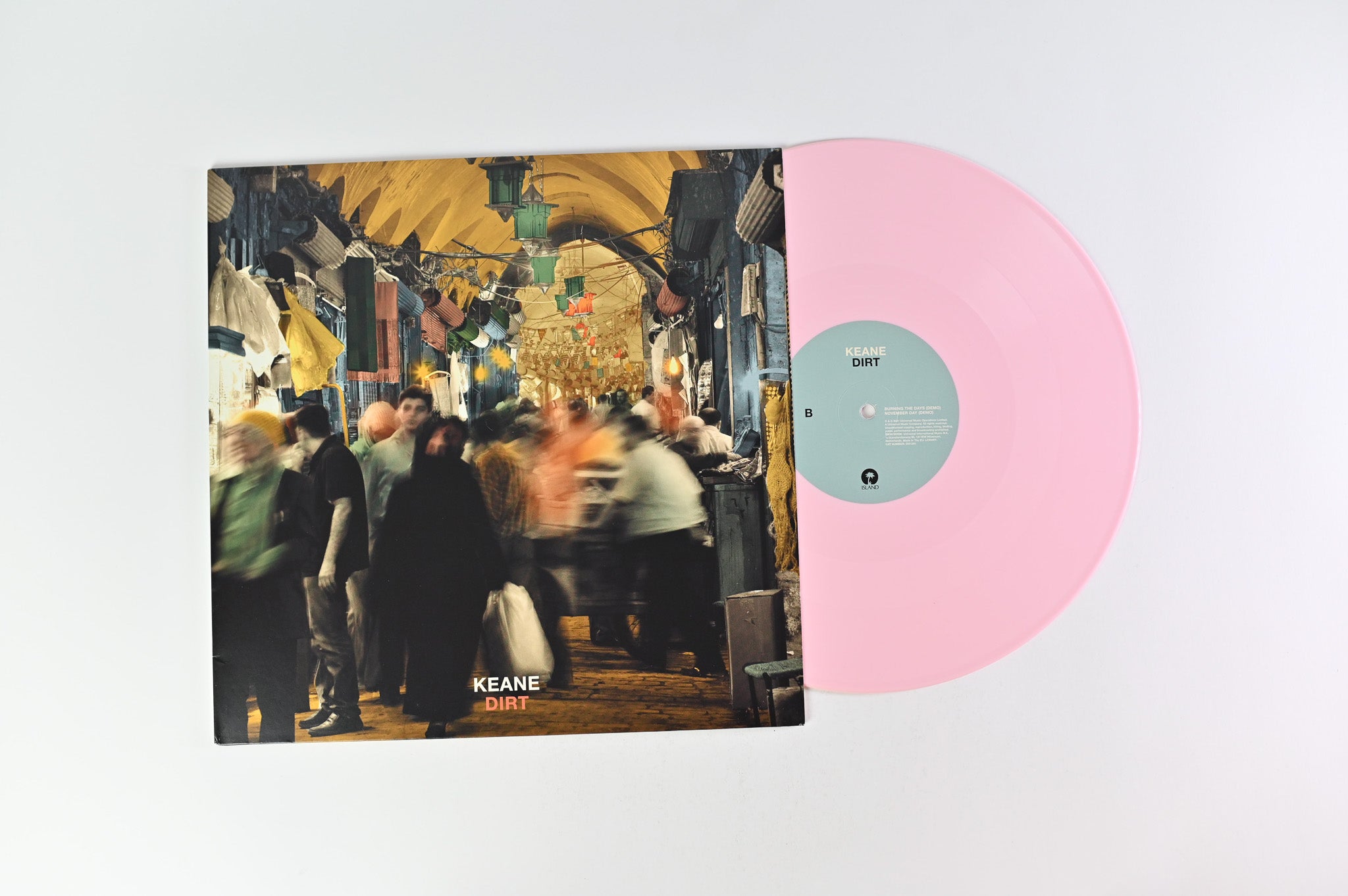 Keane - Dirt 12" on Island Records - Pink RSD 2021 Vinyl