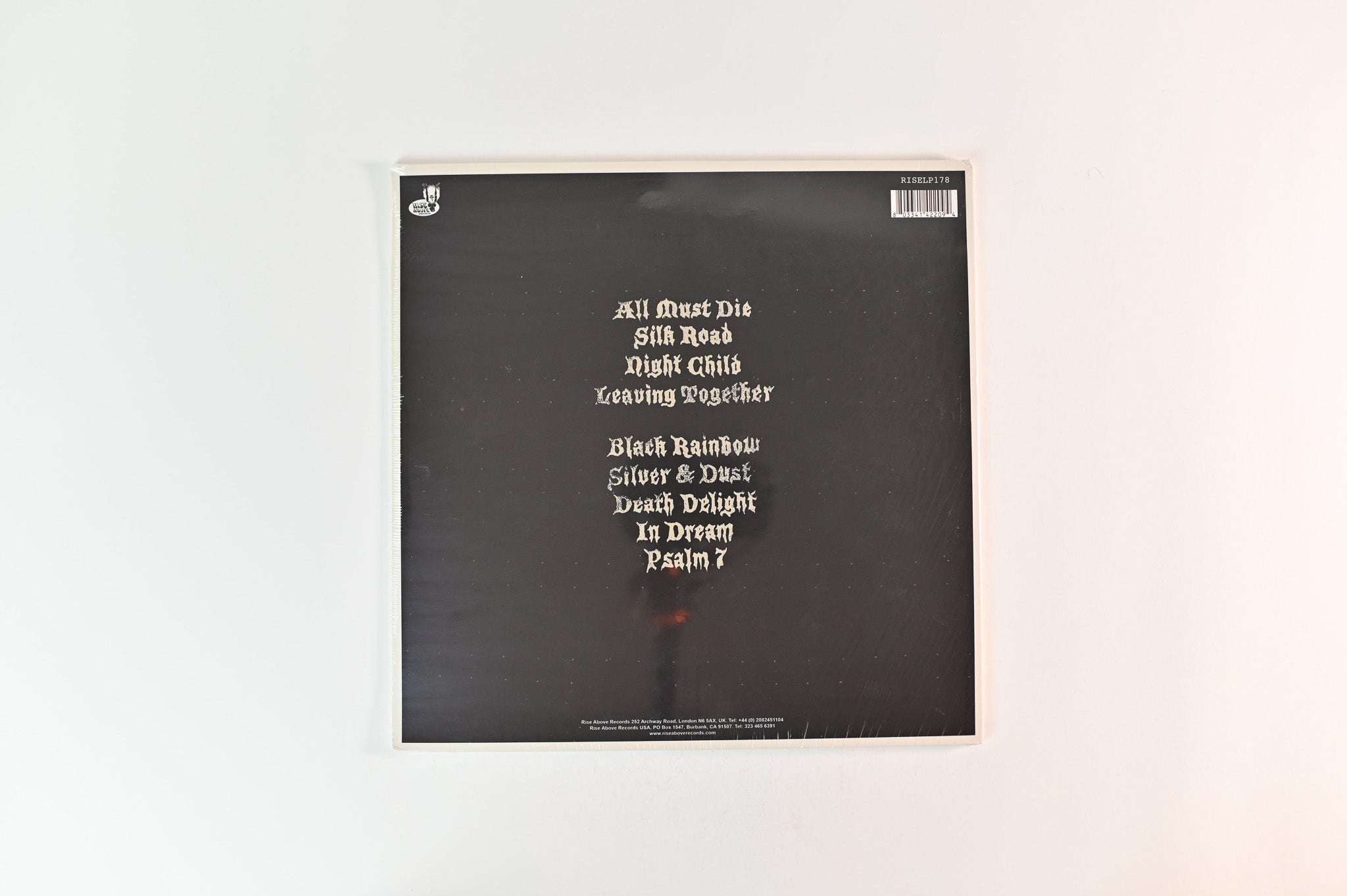The Oath - The Oath on Rise Above Ltd Black Sparkle Vinyl Reissue Sealed
