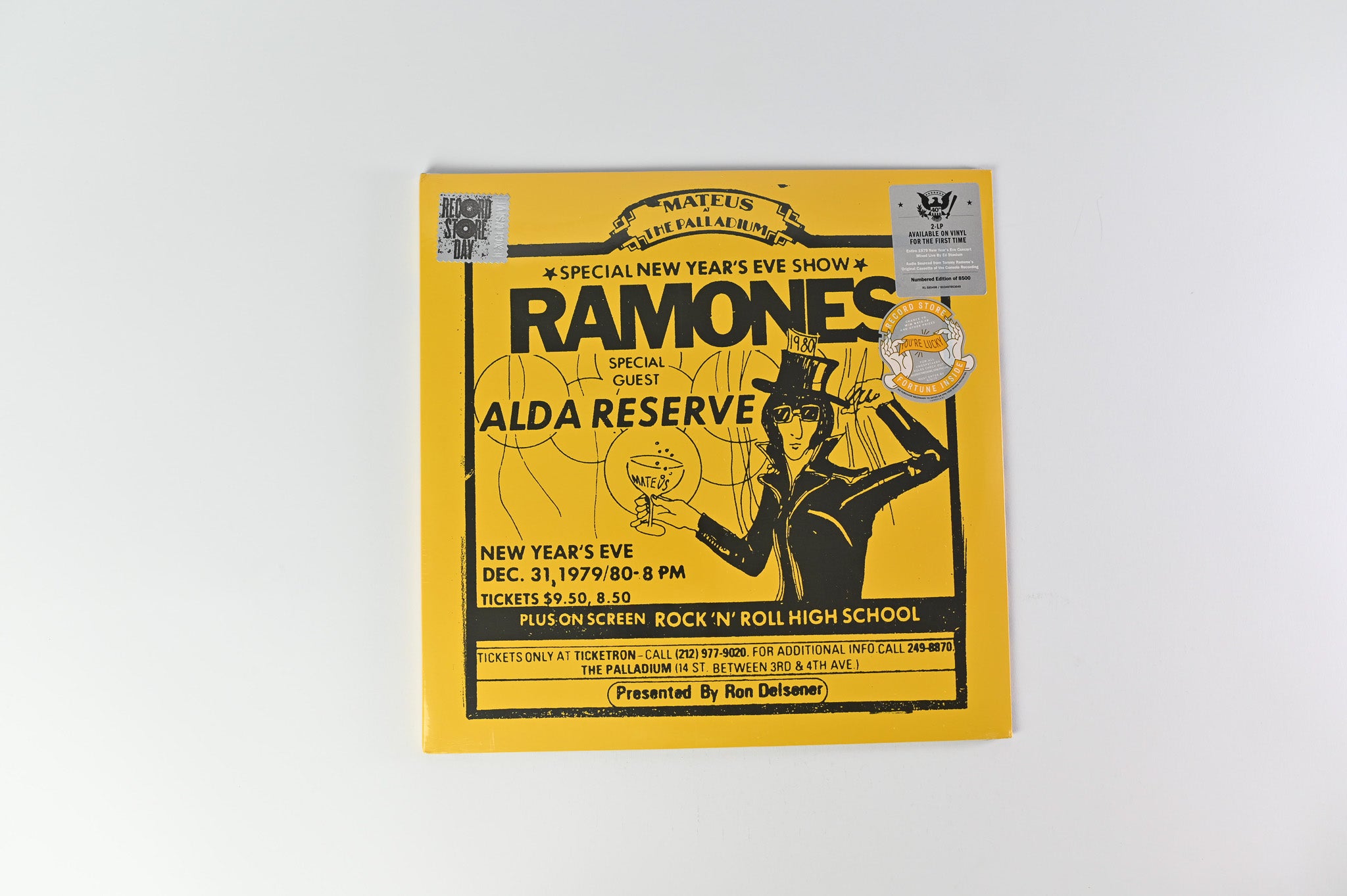 Ramones - Live At The Palladium, New York, NY (12/31/79) on Rhino Ltd Numbered RSD Sealed