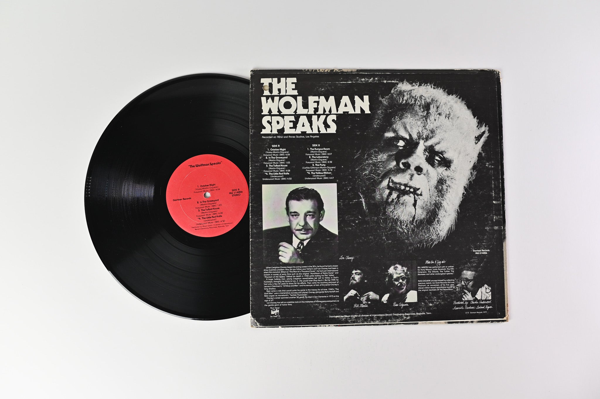 Lon Chaney Jr. - The Wolfman Speaks on Garrison