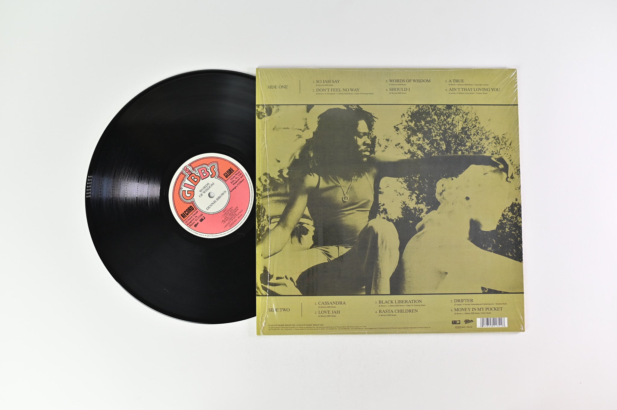 Dennis Brown - Words Of Wisdom on VP Records / 17 North Parade