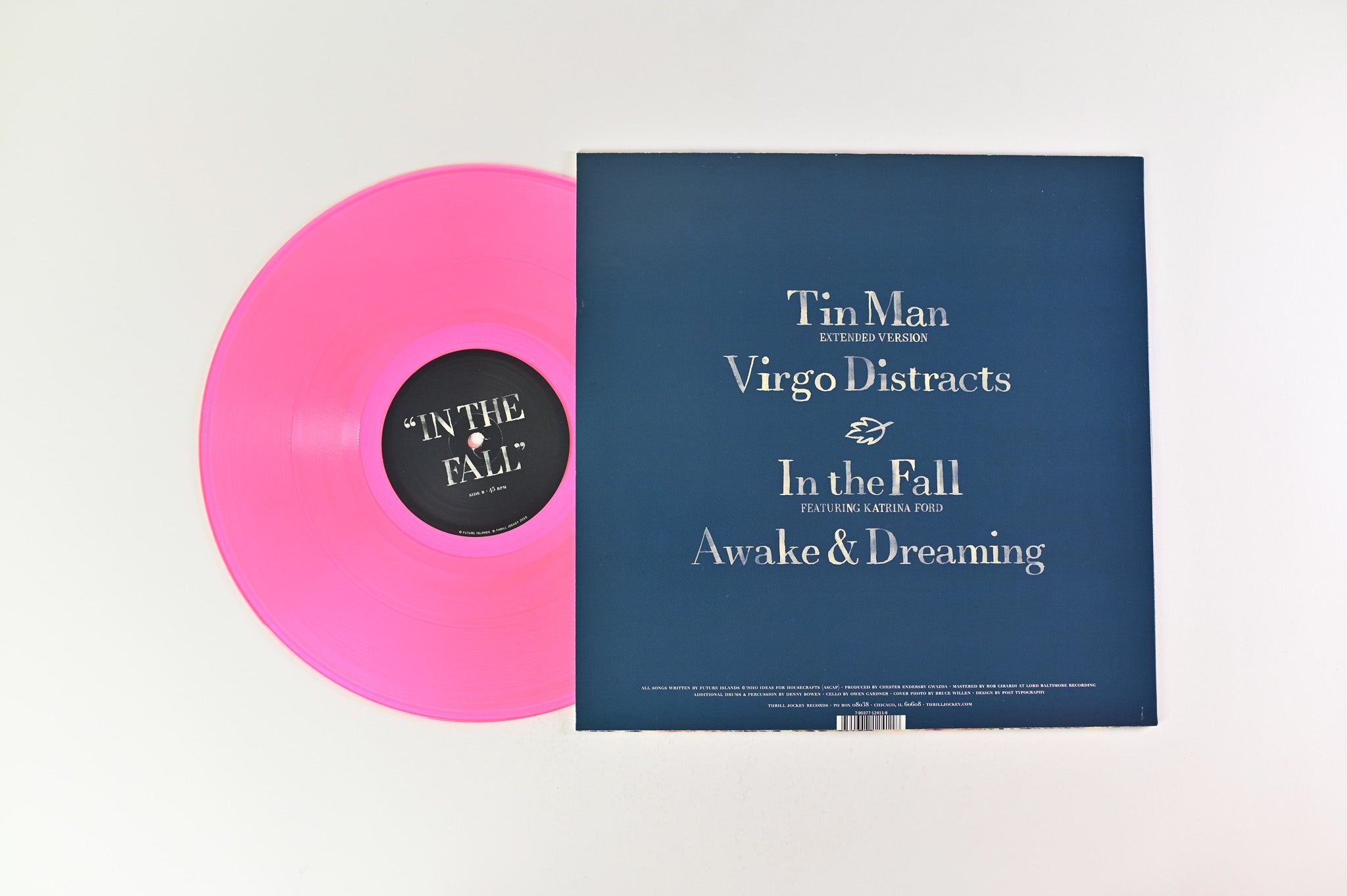 Future Islands - In The Fall EP on Thrill Jockey - Pink Vinyl