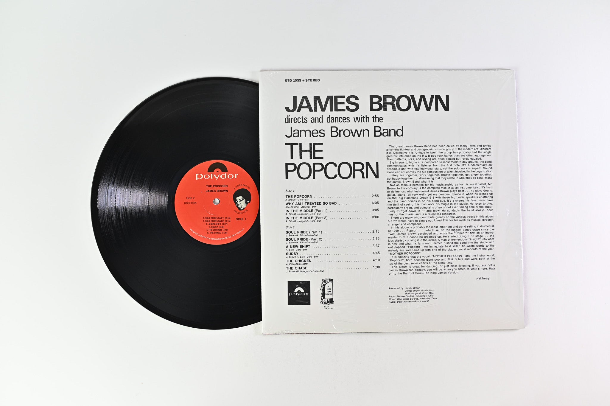 James Brown - The Popcorn on Polydor Reissue