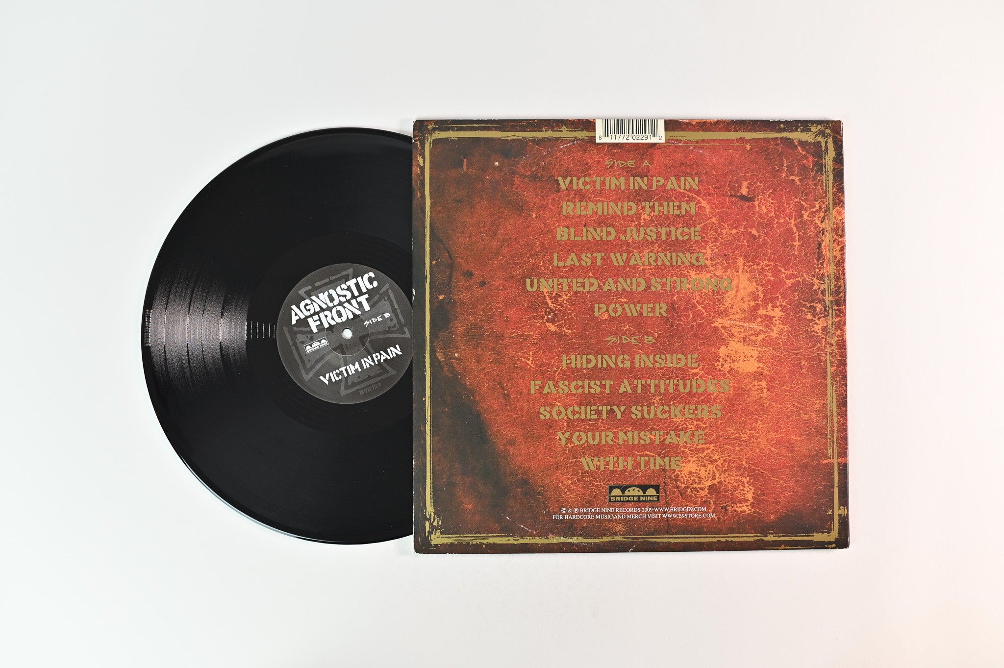 Agnostic Front - Victim In Pain on Bridge Nine Reissue