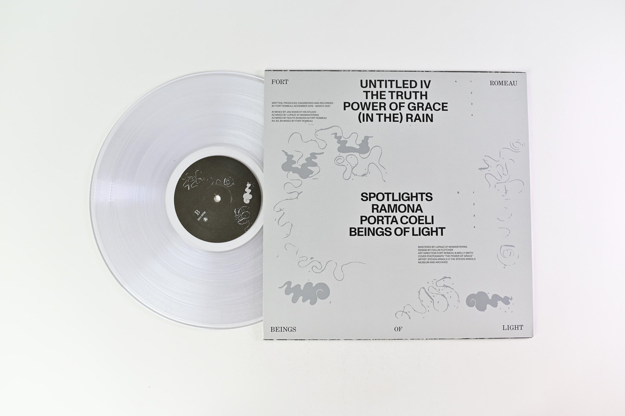 Fort Romeau - Beings Of Light on Ghostly International - Clear Vinyl