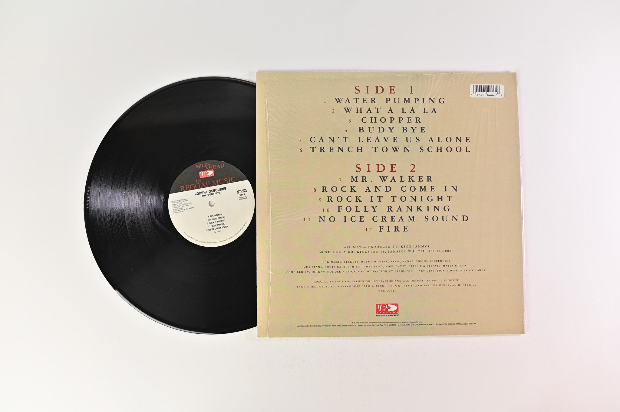 Johnny Osbourne - Mr. Budy Bye on VP Records