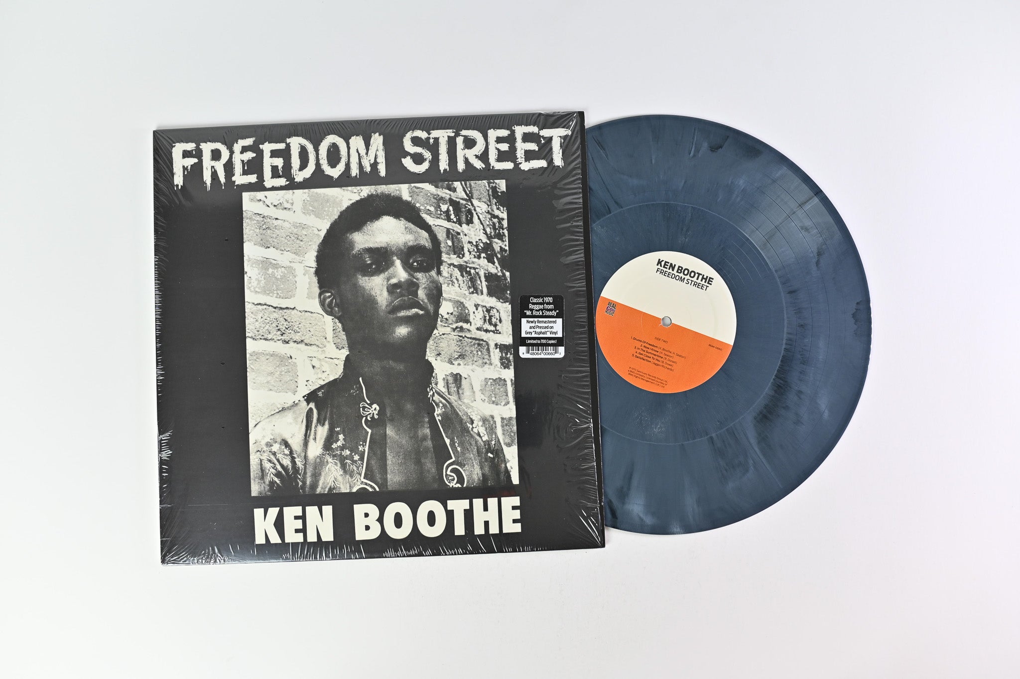 Ken Boothe - Freedom Street on Real Gone Music - Grey Vinyl