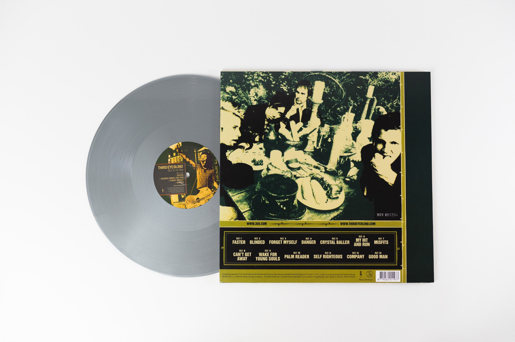 Third Eye Blind - Out Of The Vein Music on Vinyl Ltd Numbered Silver Vinyl Reissue