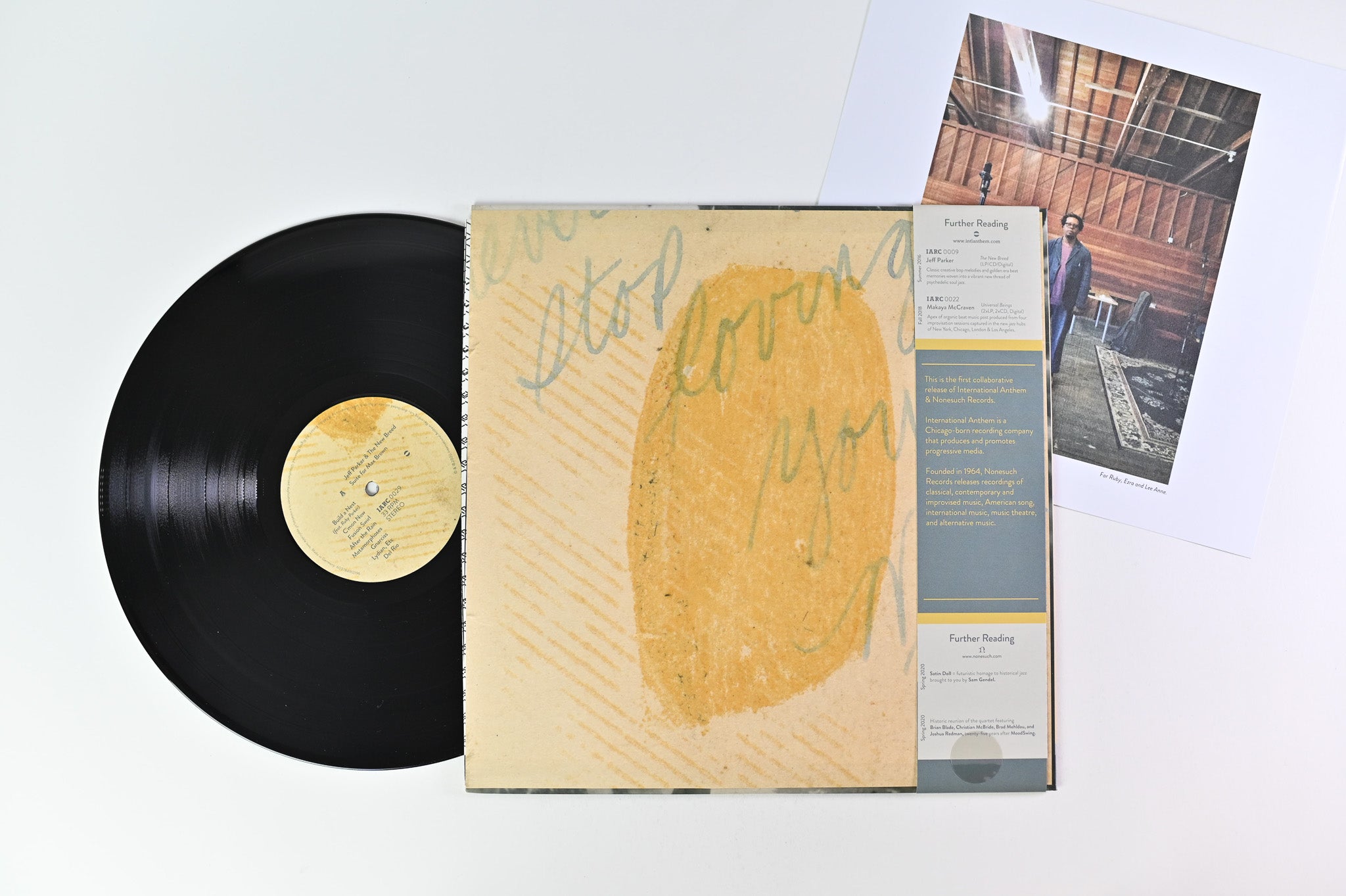Jeff Parker & The New Breed - Suite For Max Brown on International Anthem Recording Company / Nonesuch