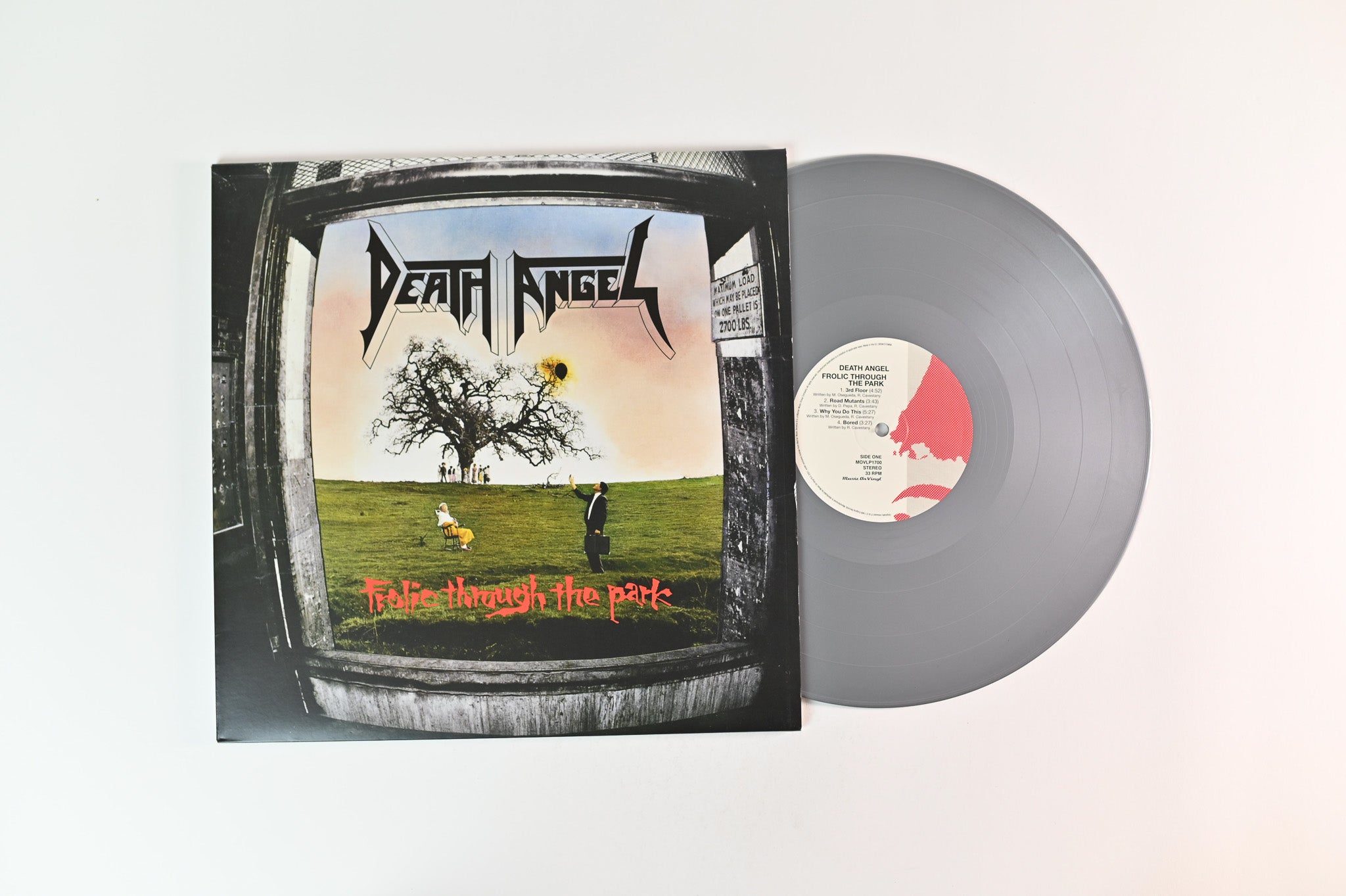Death Angel - Frolic Through The Park on Music on Vinyl Ltd Numbered Silver Reissue
