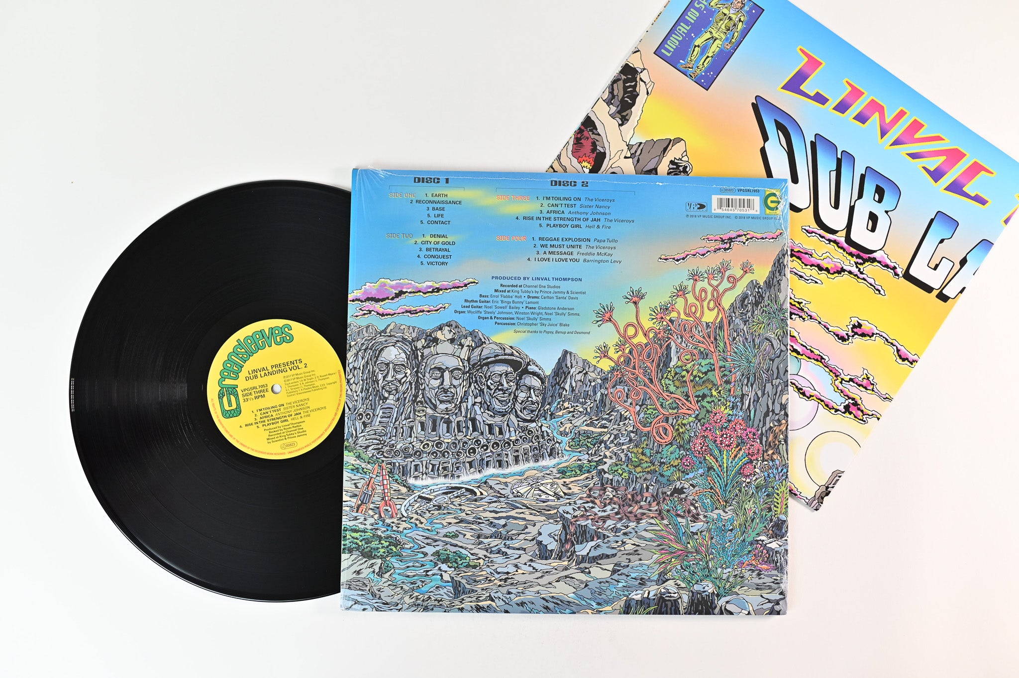 Linval Thompson - Dub Landing Vol.2 on Greensleeves VP Reissue