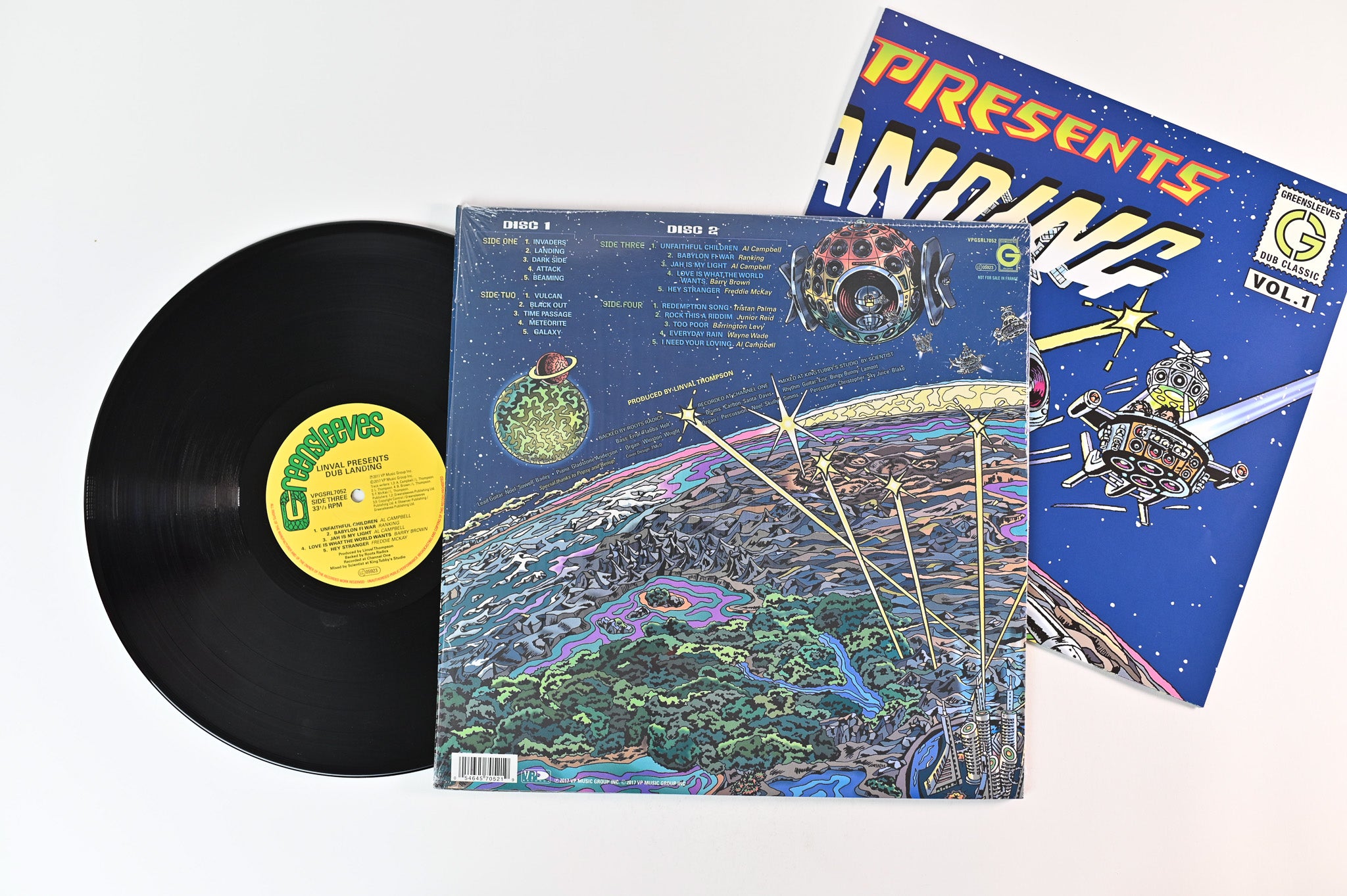 Linval Thompson - Dub Landing Vol.1 on Greensleeves VP Reissue