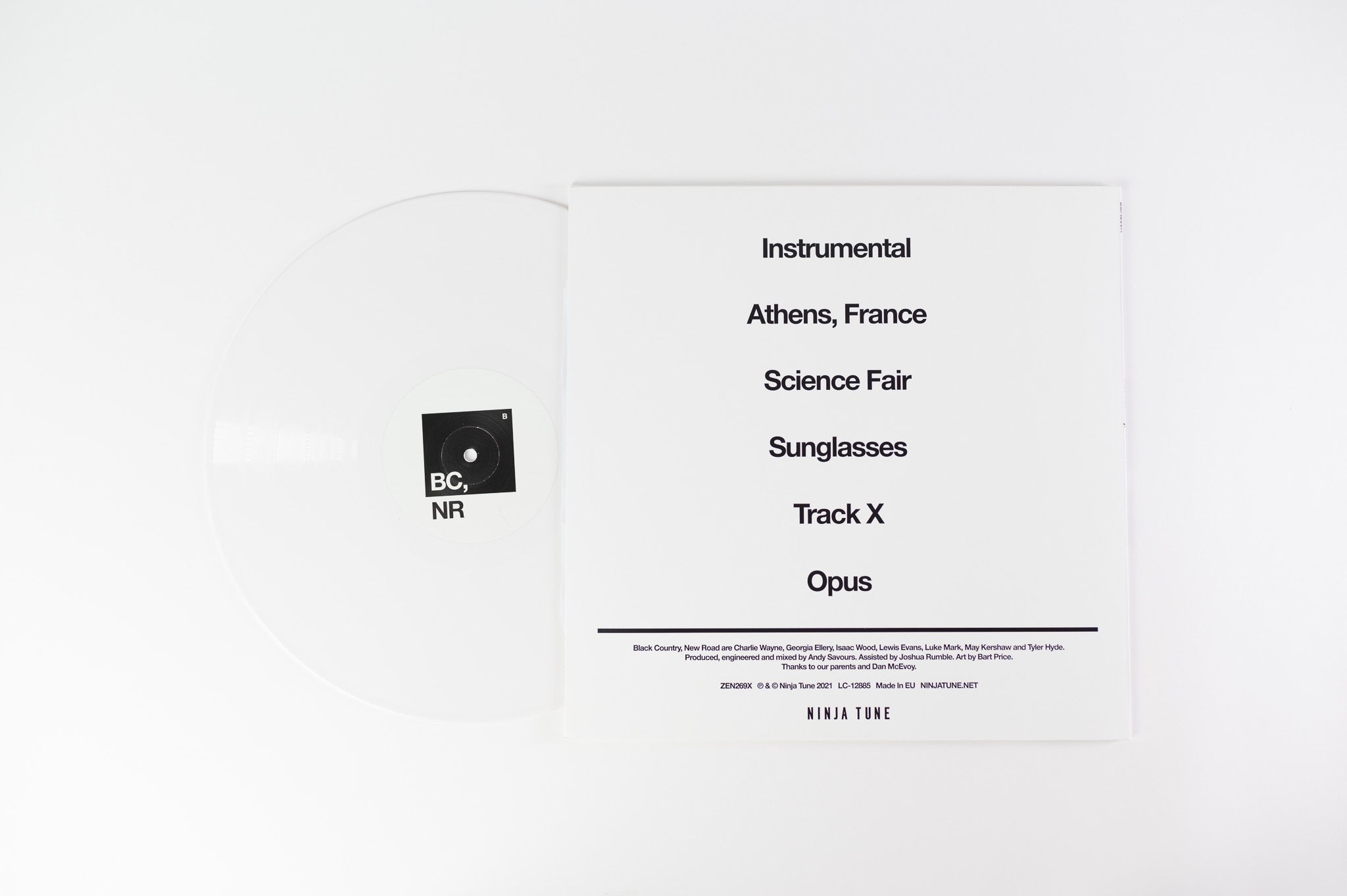 Black Country, New Road - For The First Time on Ninja Tune Ltd White