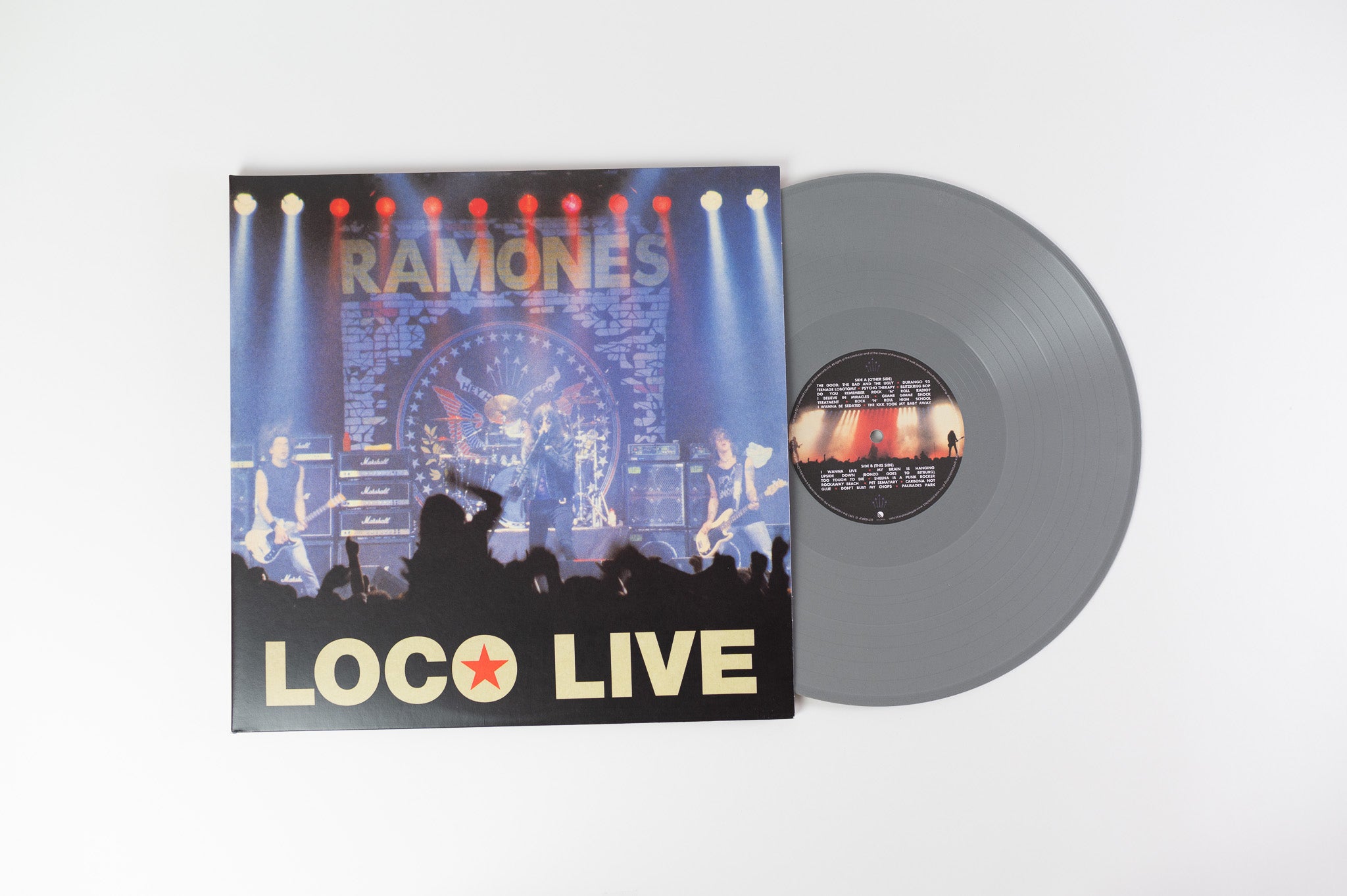 Ramones - Loco Live on Let Them Eat Vinyl Grey Vinyl Reissue