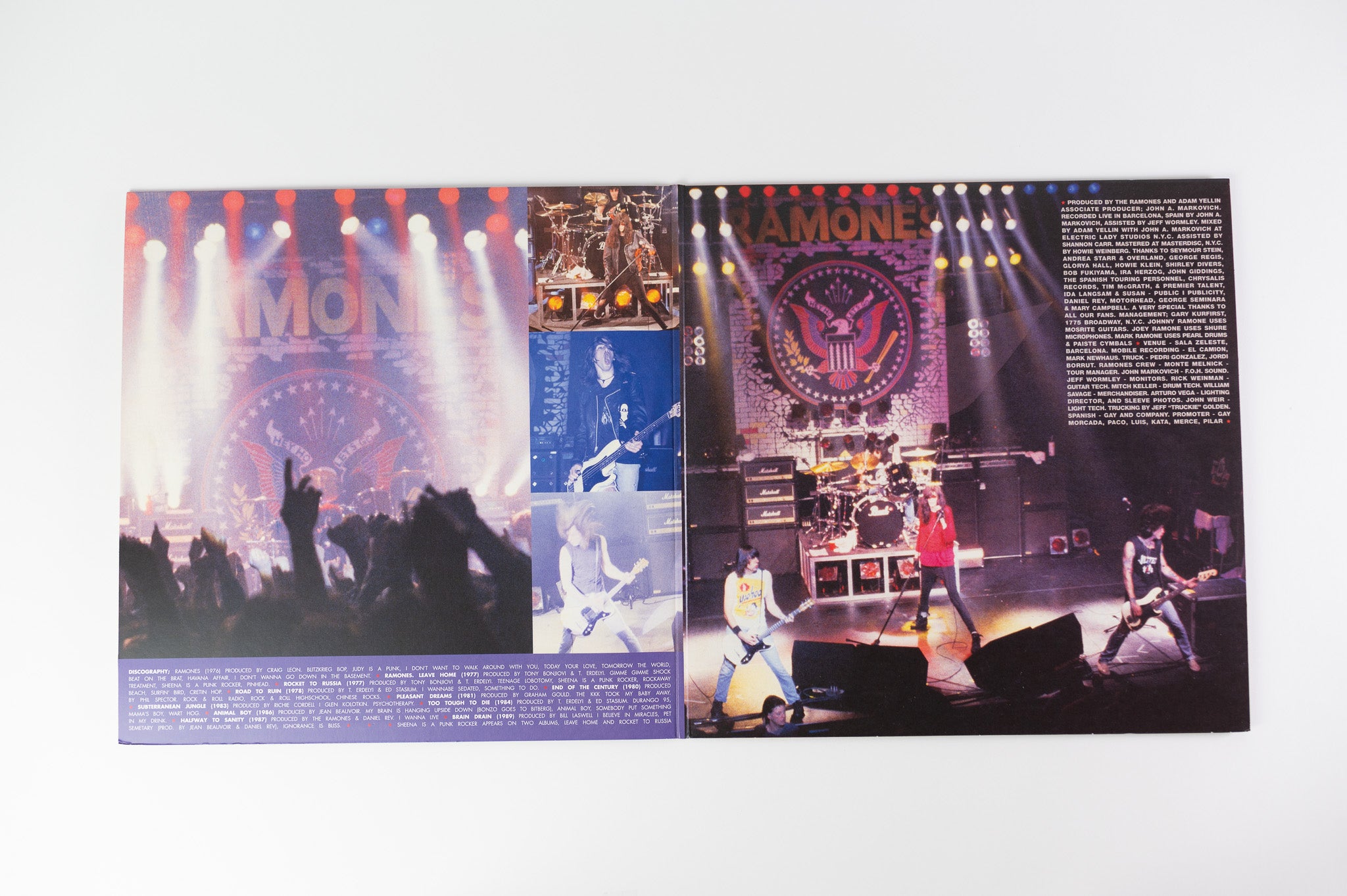 Ramones - Loco Live on Let Them Eat Vinyl Grey Vinyl Reissue