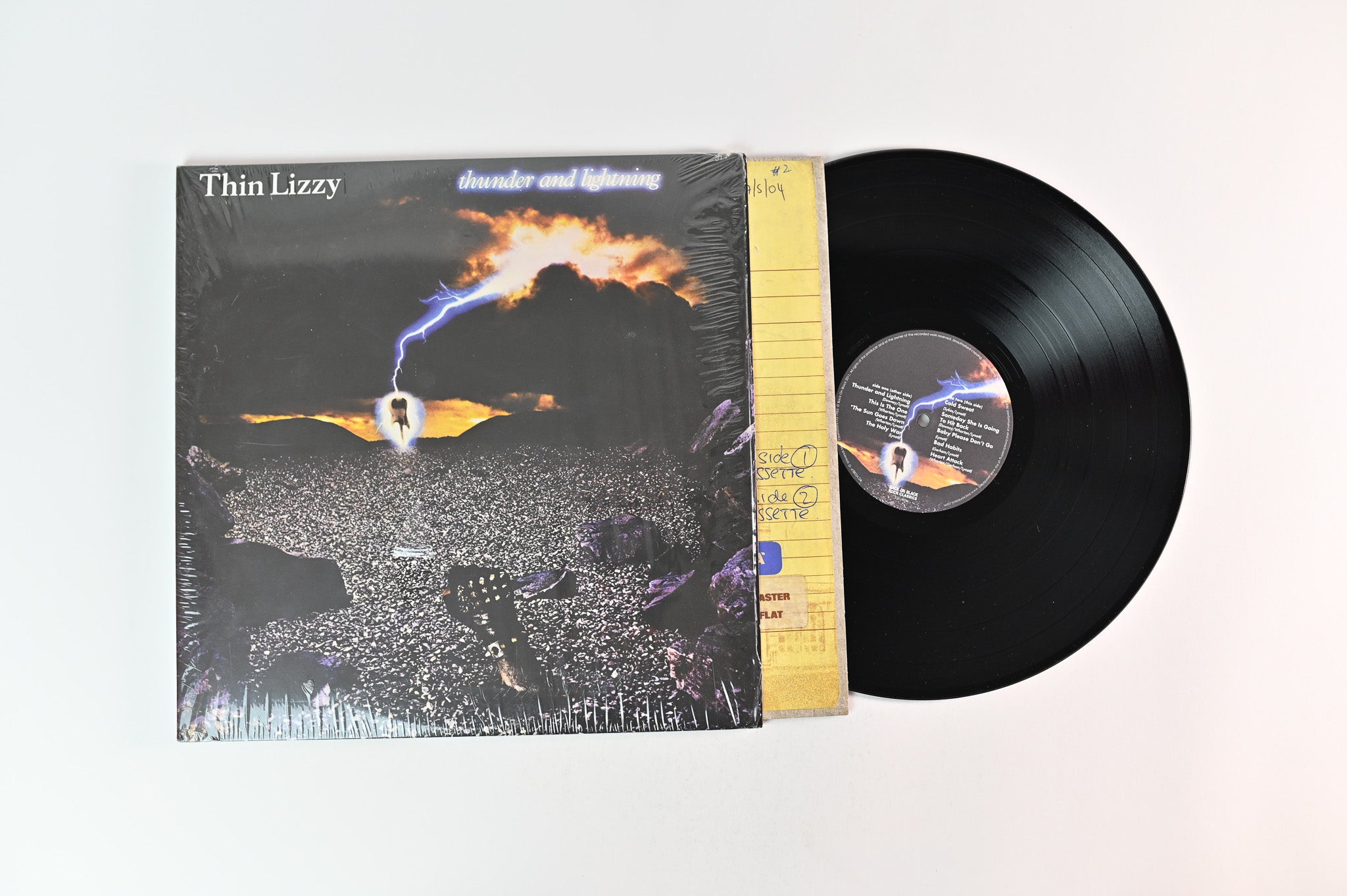 Thin Lizzy - Thunder And Lightning on Back on Black Ltd Reissue