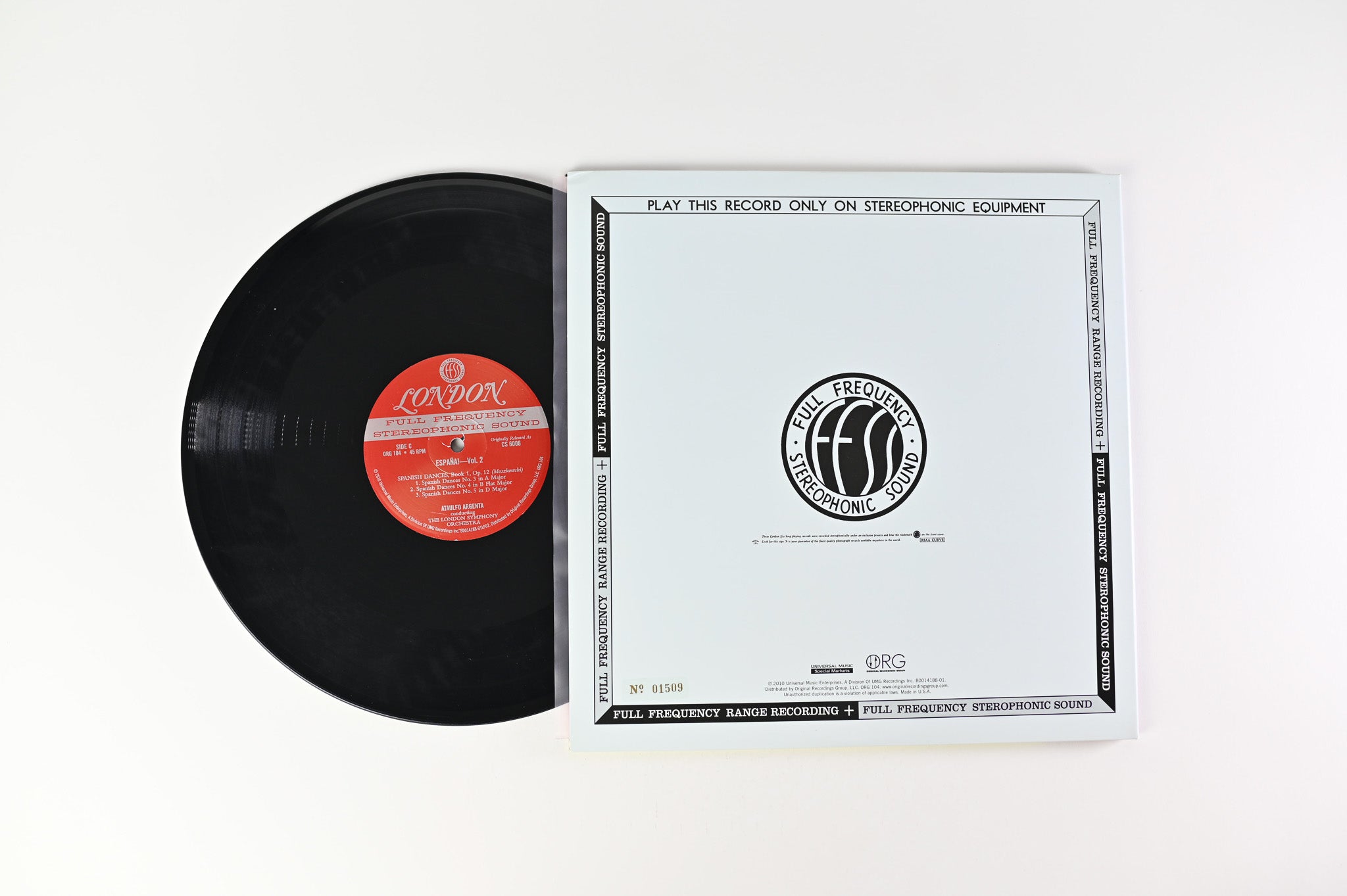 Nikolai Rimsky-Korsakov - España on ORG Reissue 45 RPM